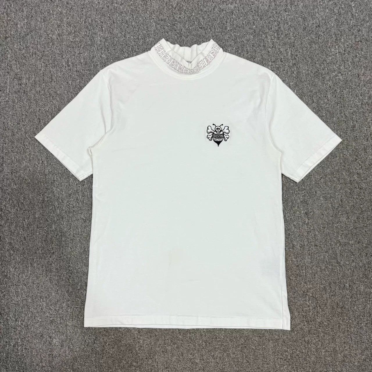 Dior dior embroidered logo stussy collaboration t-shirt Size US XS / EU 42 / 0 - 1 Thumbnail