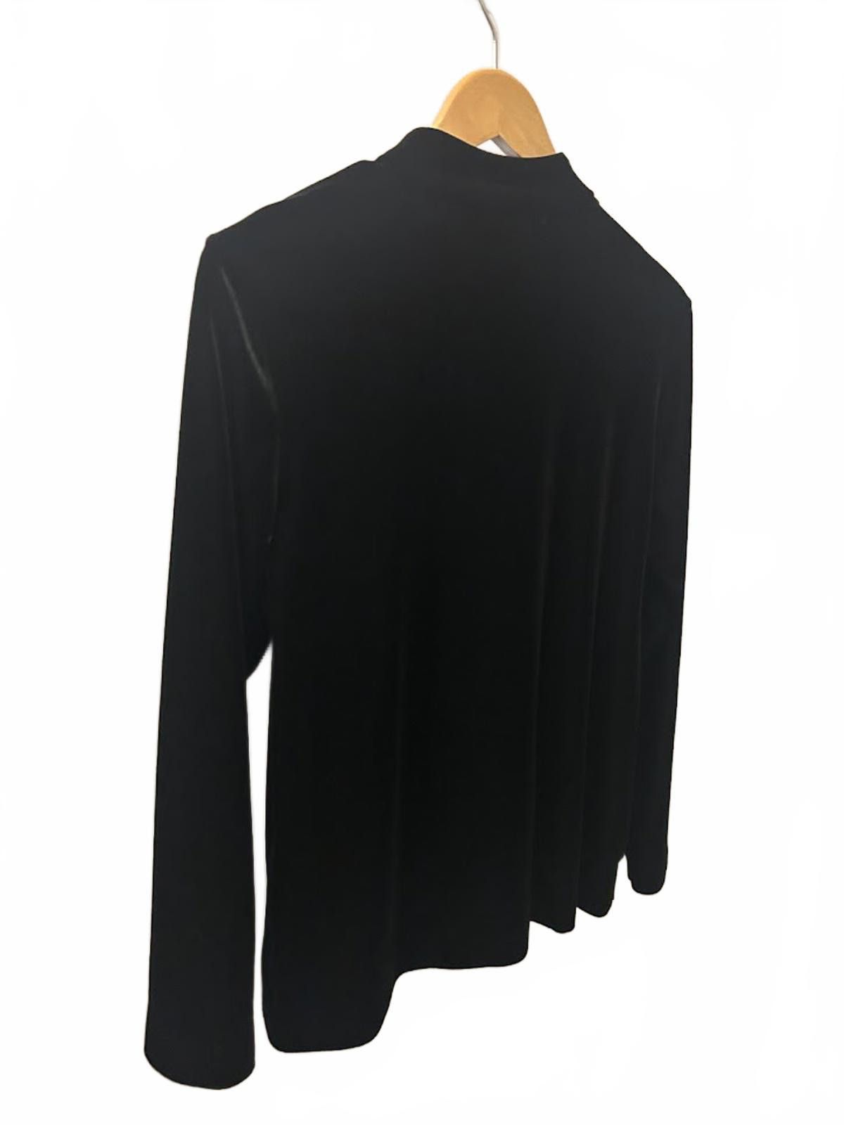 Oscar De La Renta Vintage Black Velour Oscar De La Renta zip jacket small Size S / US 4 / IT 40 - 3 Thumbnail