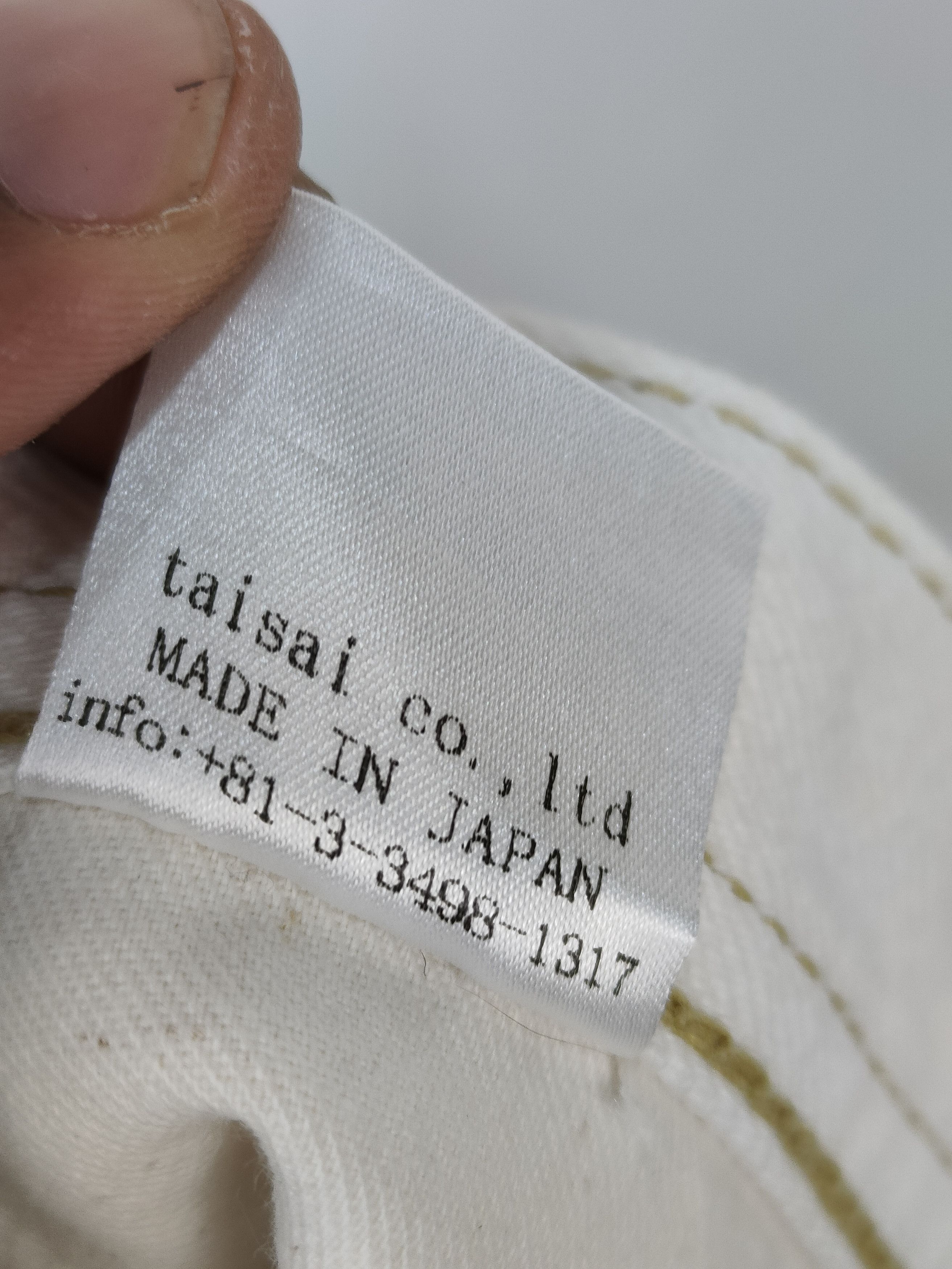 Japanese Brand Somet by Taisai Selvedge Denim Pant Size US 32 / EU 48 - 6 Thumbnail