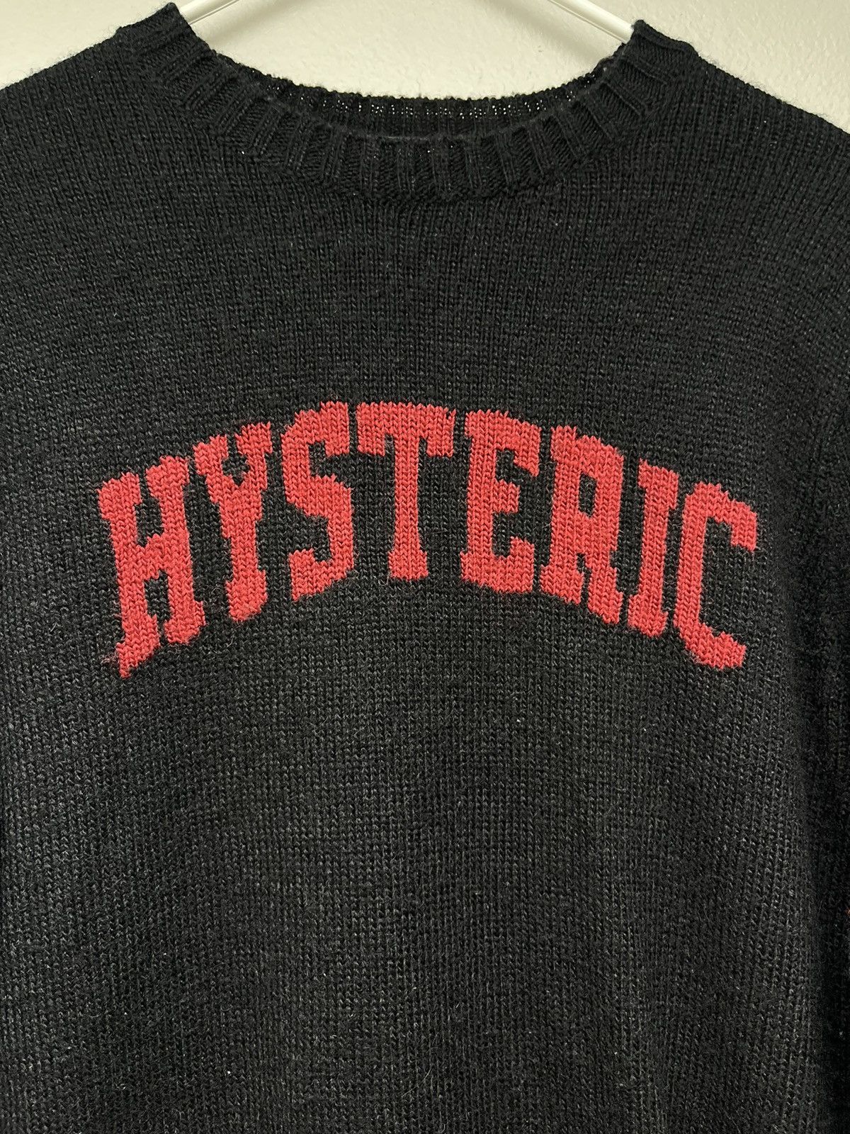 Hysteric Glamour Hysteric Glamour Hysteric Knit Black Sweater Size US L / EU 52-54 / 3 - 2 Thumbnail