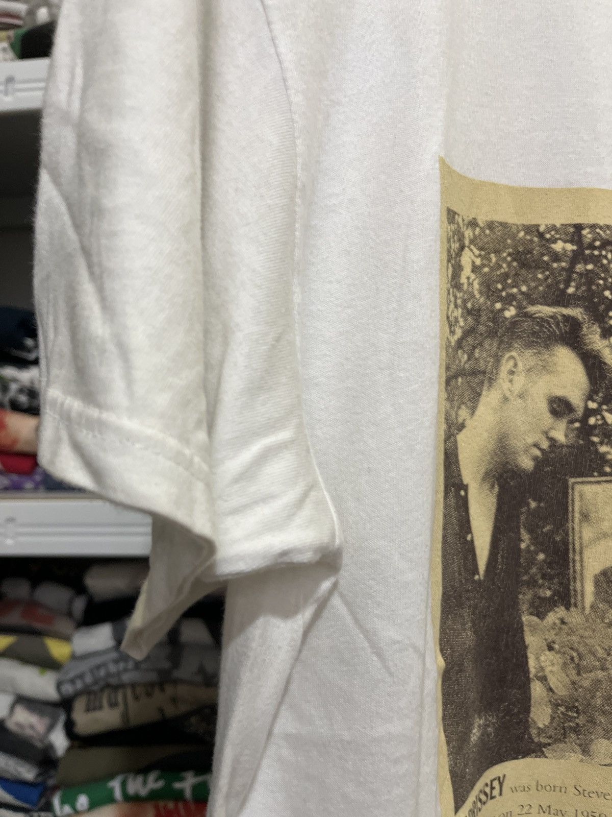 Band Tees × Vintage Vintage Morrissey autobiography Kill Uncle Tour T-Shirt 1991 Size US L / EU 52-54 / 3 - 7 Thumbnail