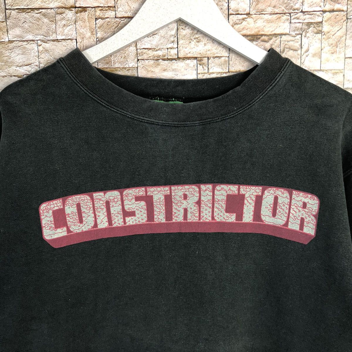 Japanese Brand Constrictor Dark Blue Sweatshirt #A307 Size US M / EU 48-50 / 2 - 9 Thumbnail