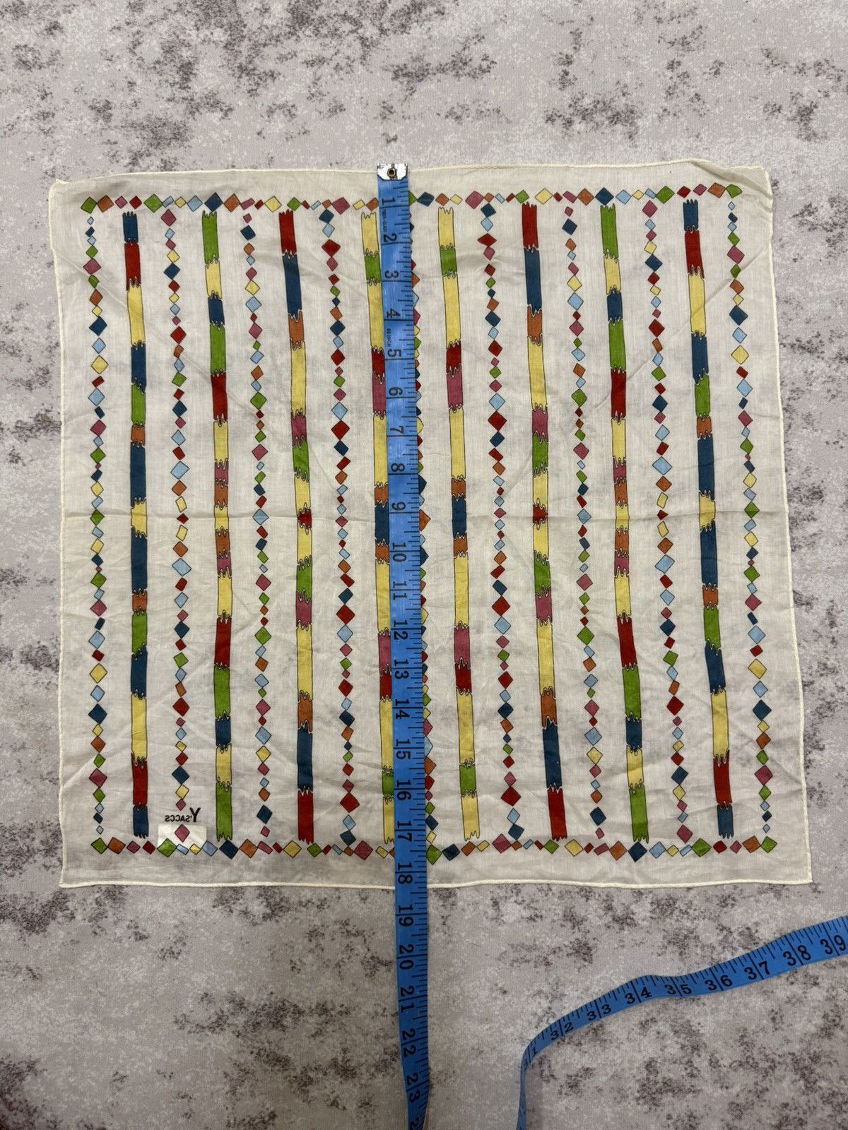 Yohji Yamamoto Vintage Y’saccs Yohji Yamamoto Handkerchief/PocketSquares Size ONE SIZE - 12 Thumbnail