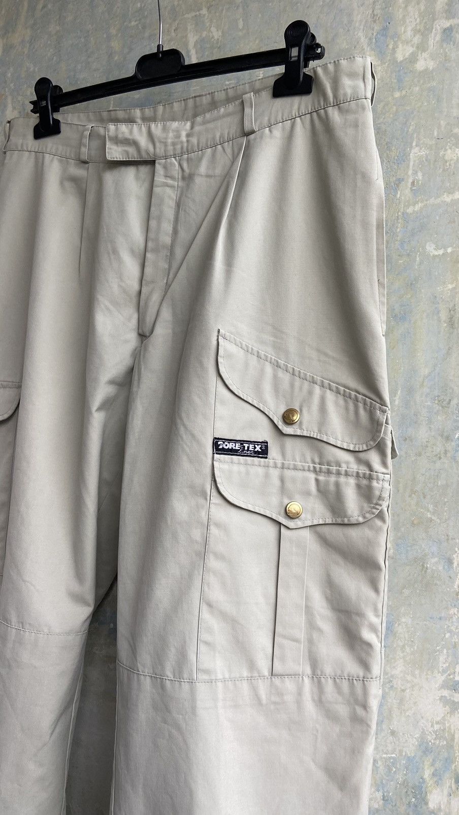 Fjallraven × Goretex FJALLRAVEN Beige Gore-Tex Winter Vintage Pant Size 50 Size US 34 / EU 50 - 5 Thumbnail