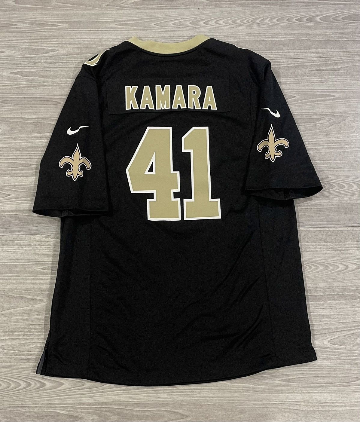 Nike Nike Saints Alvin Kamara #41 NFL Jersey Gold Mens Size Large Size US L / EU 52-54 / 3 - 1 Thumbnail