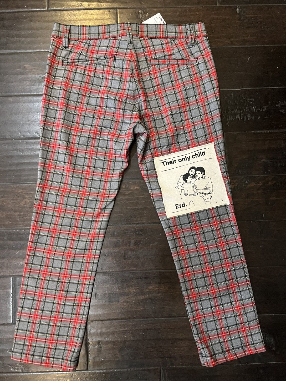 Enfants Riches Deprimes ERD ONLY CHILD FIVE POCKET TROUSER PLAID/CREAM Size US 32 / EU 48 - 3 Thumbnail