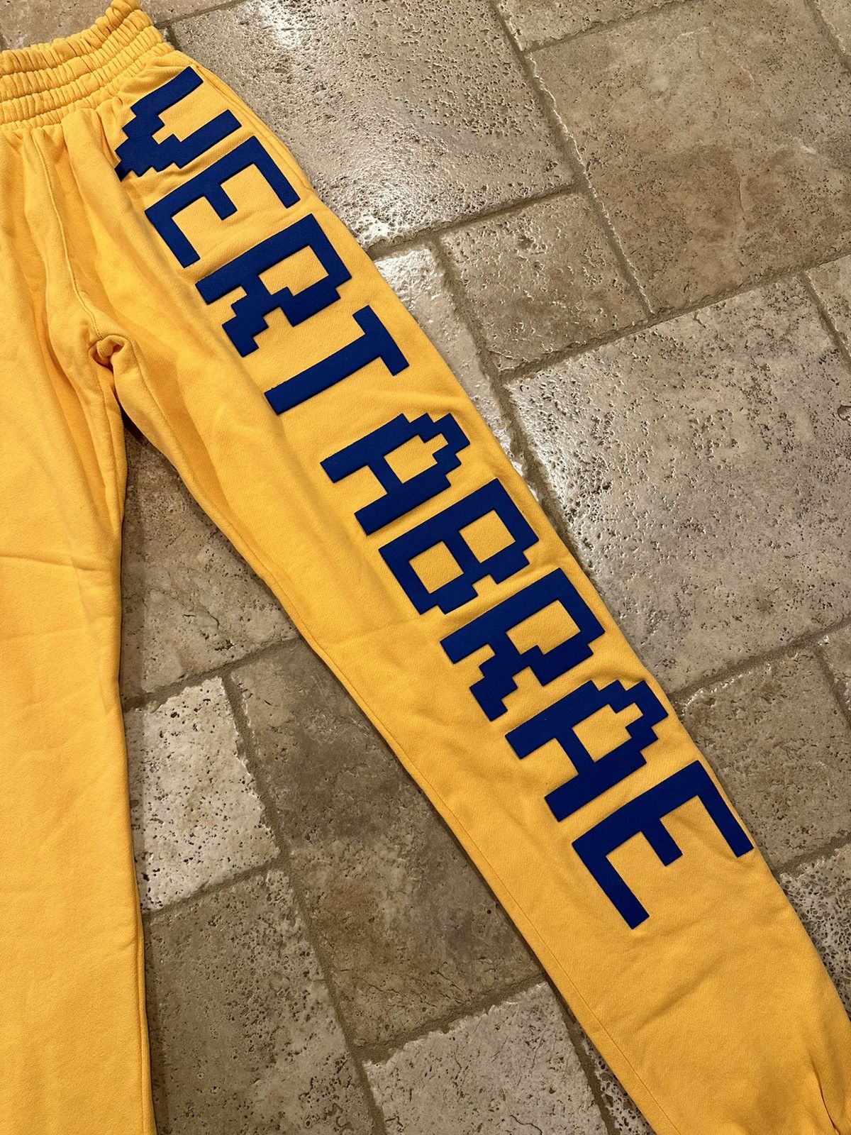 Vertabrae VERTABRAE Logo Orange & Blue Jogger Sweatpants Size US 38 / EU 54 - 3 Thumbnail