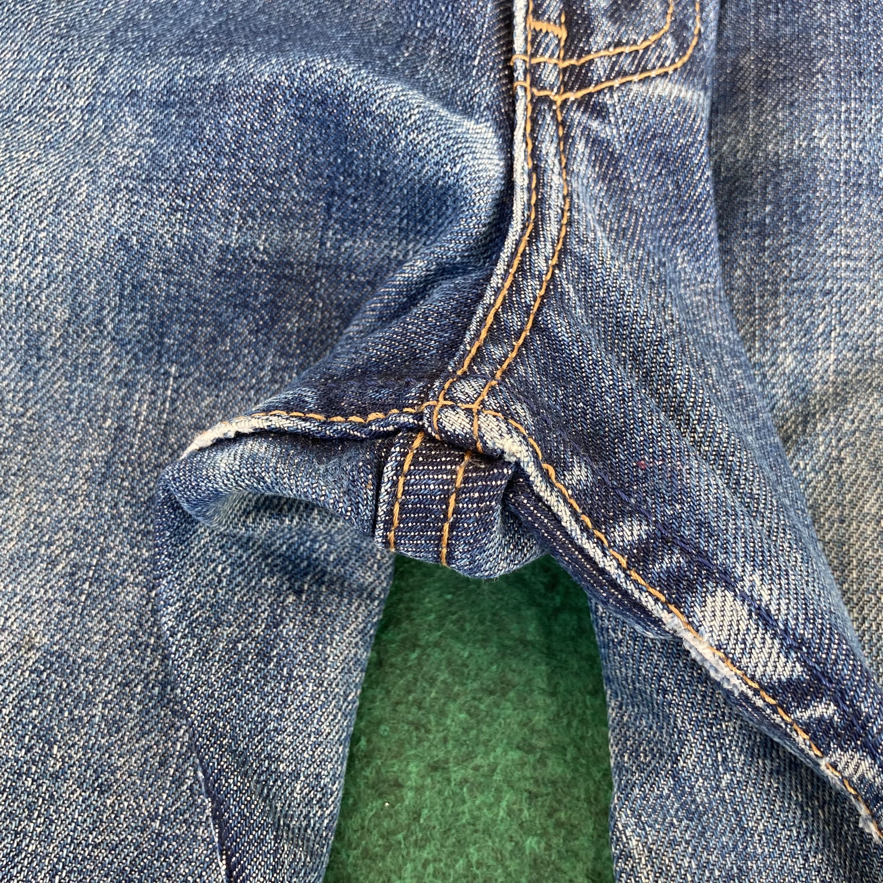Levi's × Vintage Vtg Levis 505 Distressed Ripped Grunge Jeans Size US 29 - 6 Thumbnail