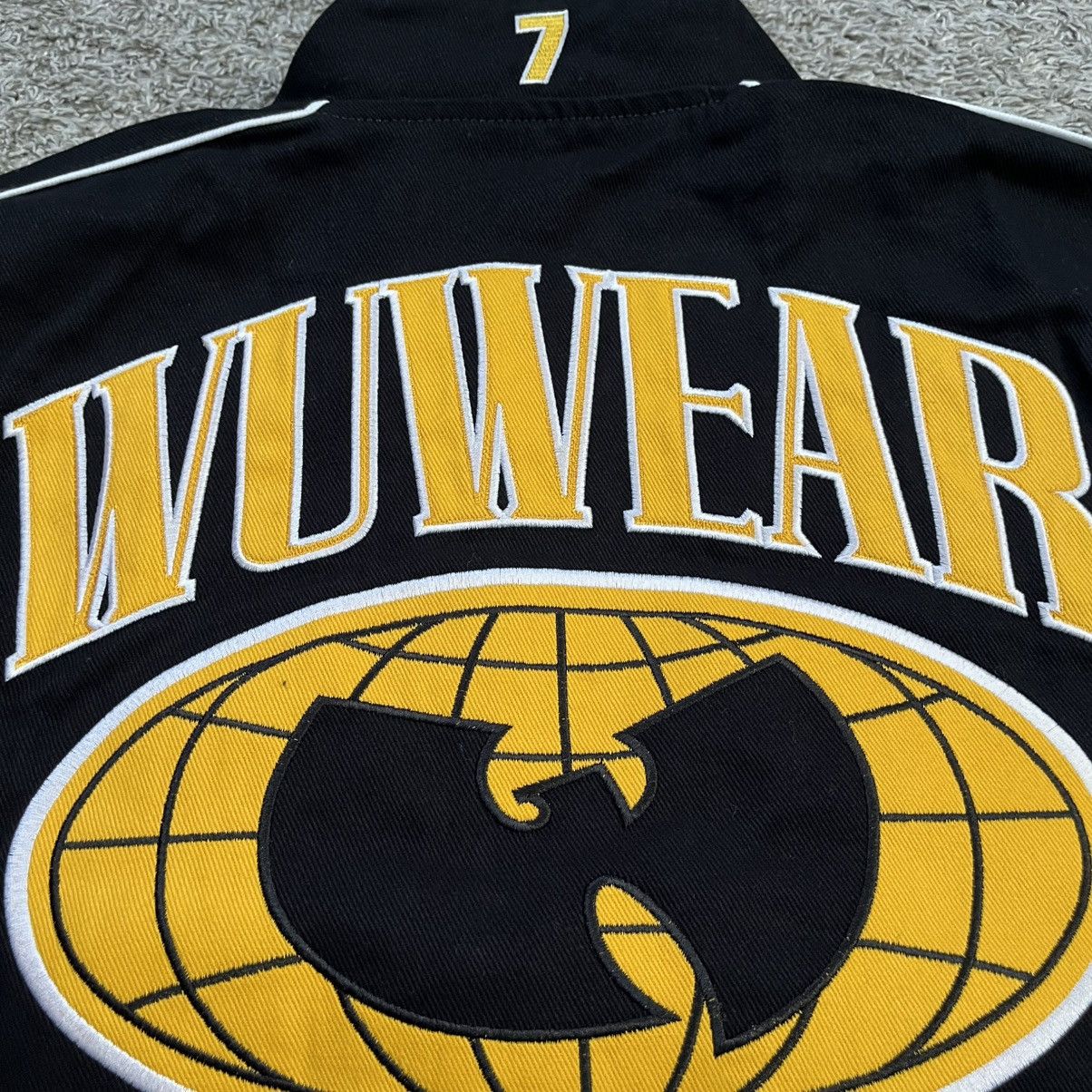 Wu-Tang Clan Wu-Tang Jacket Size XL Black Yellow Wu-Wear Racer Souvenir Size US XL / EU 56 / 4 - 3 Thumbnail