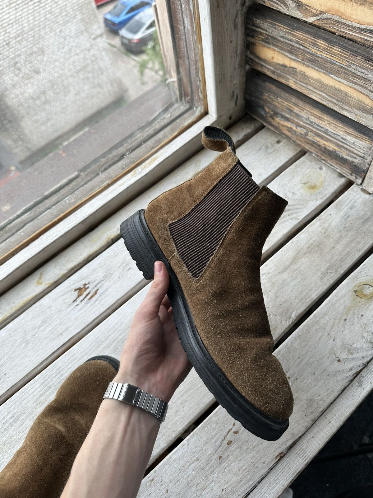 Diesel 🚨DIESEL CHELSEY BOOTS AVANT GARDE SHOES IFSIXWASNINE STYLE Size US 9 / EU 42 - 12 Thumbnail