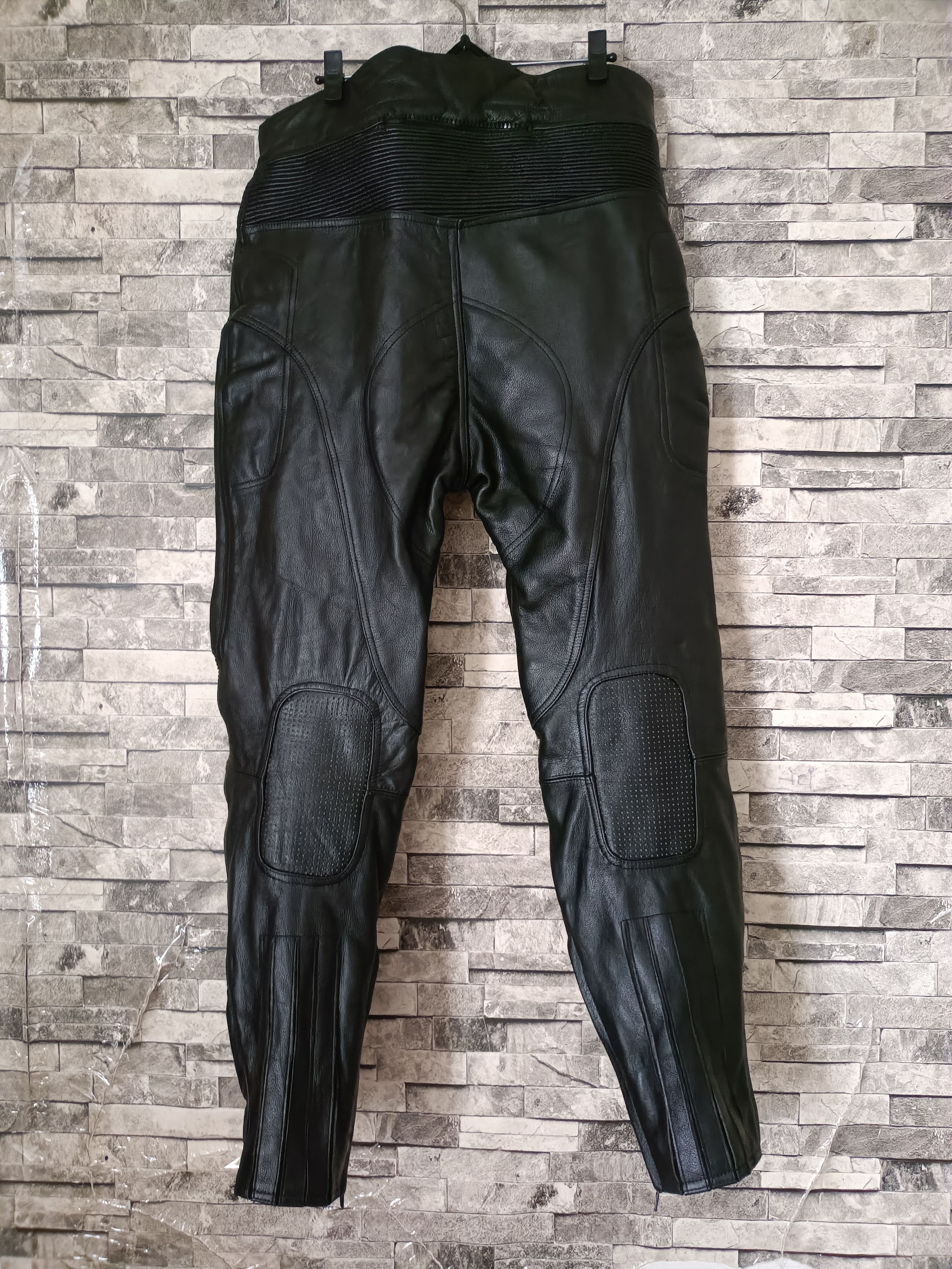 Leather Frank Thomas full grain leather touring biker pants Size US 34 / EU 50 - 8 Thumbnail