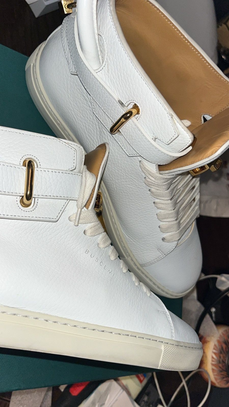Buscemi Buscemi white/white Size US 11 / EU 44 - 1 Thumbnail