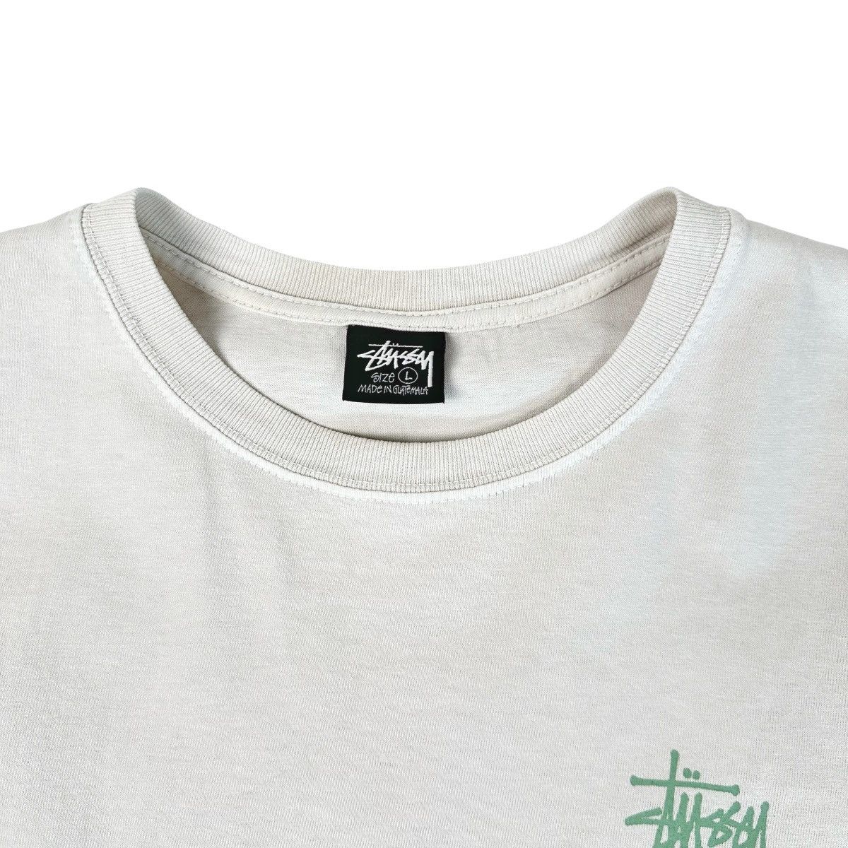 Stussy Stussy Dollie Pigment Dyed T-Shirt Natural Mens Large Skate Size US L / EU 52-54 / 3 - 5 Thumbnail