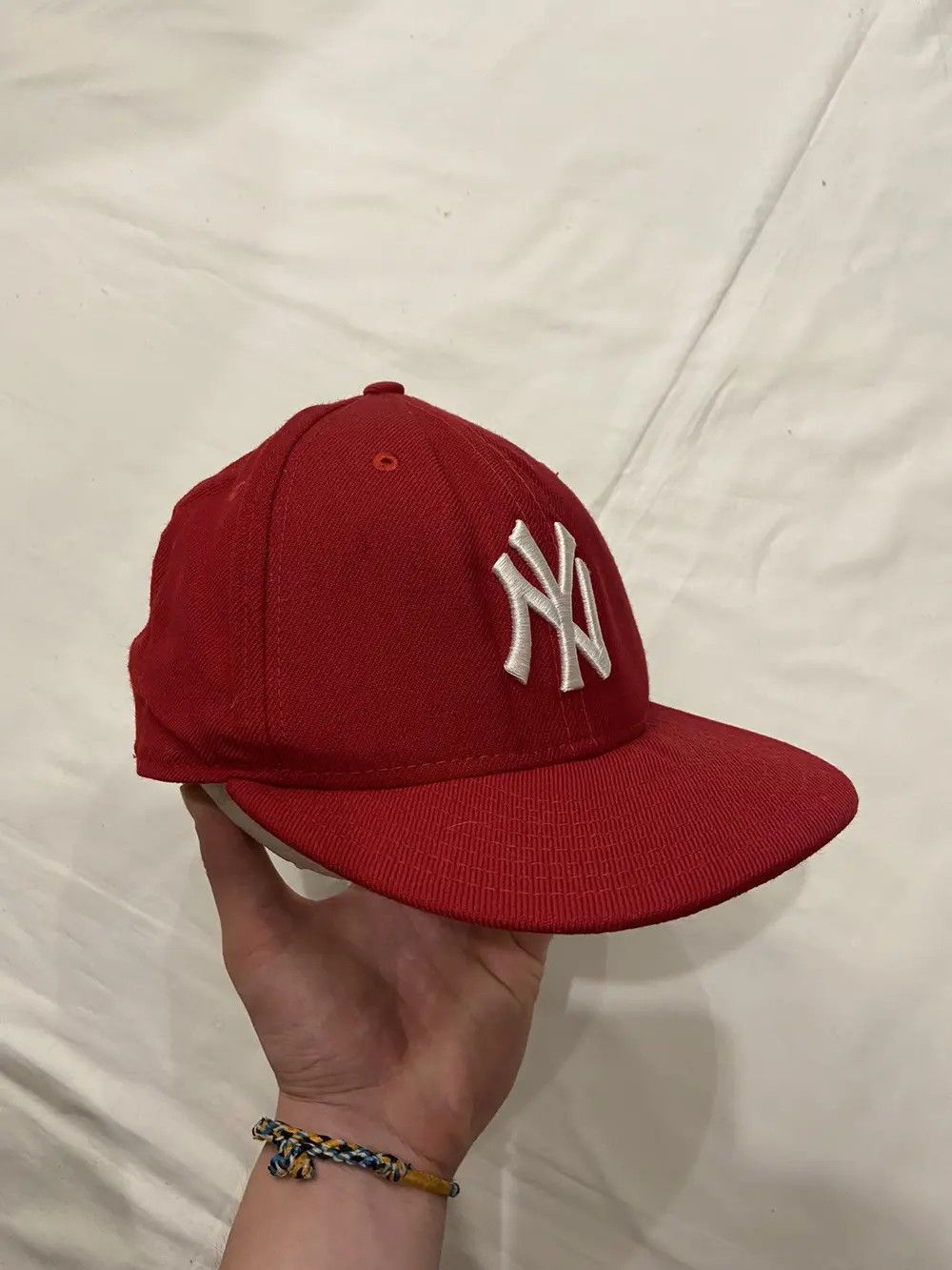 New Era VINTAGE 90’S NEW YORK YANKESS NY SNAPBACK MLB Y2K CAP HAT Size ONE SIZE - 7 Thumbnail