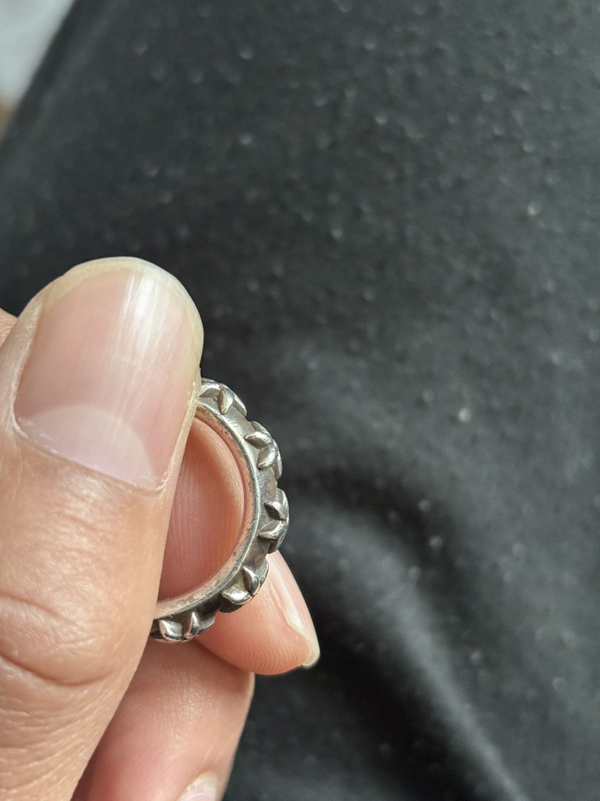 Chrome Hearts Chrome hearts star band Ring Size ONE SIZE - 20 Thumbnail