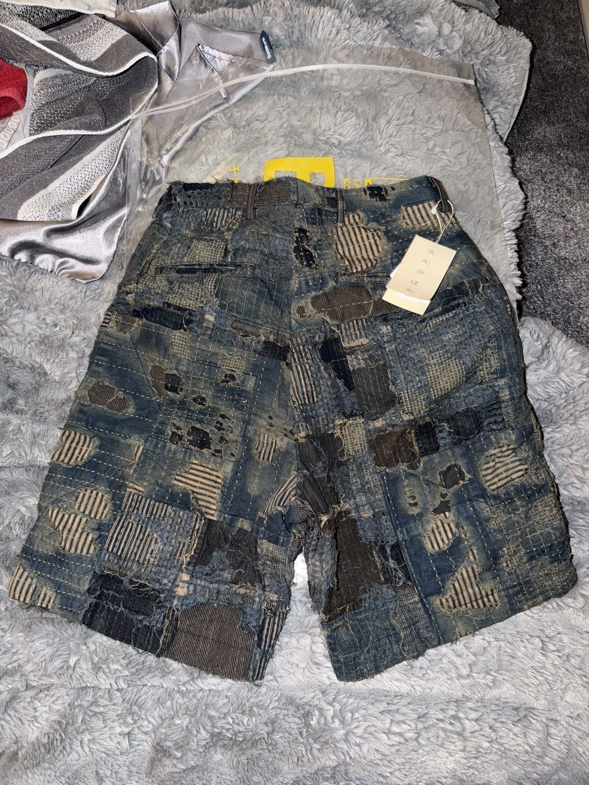 Kapital Kountry Kapital Boro Shorts Size US 29 - 3 Thumbnail