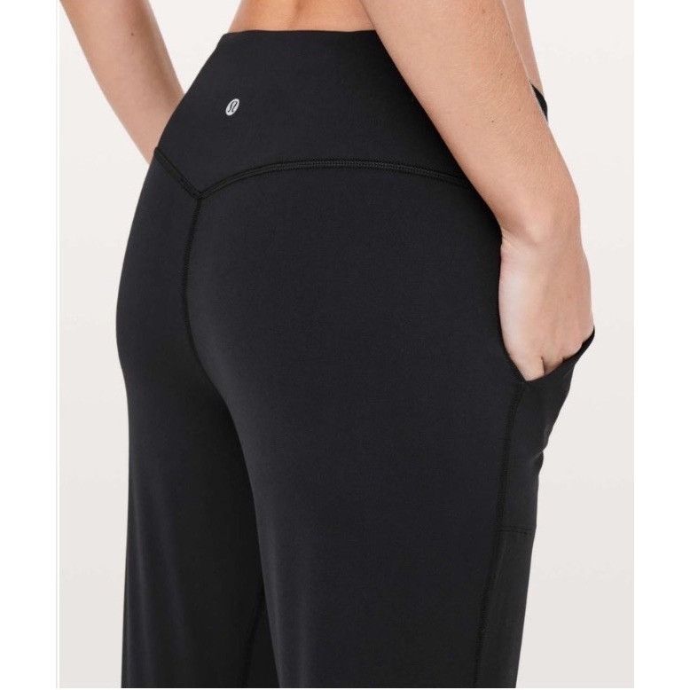 Lululemon Lululemon Align Jogger Crop *23"Black Size 4 Size 27" / US 4 / IT 40 - 4 Thumbnail