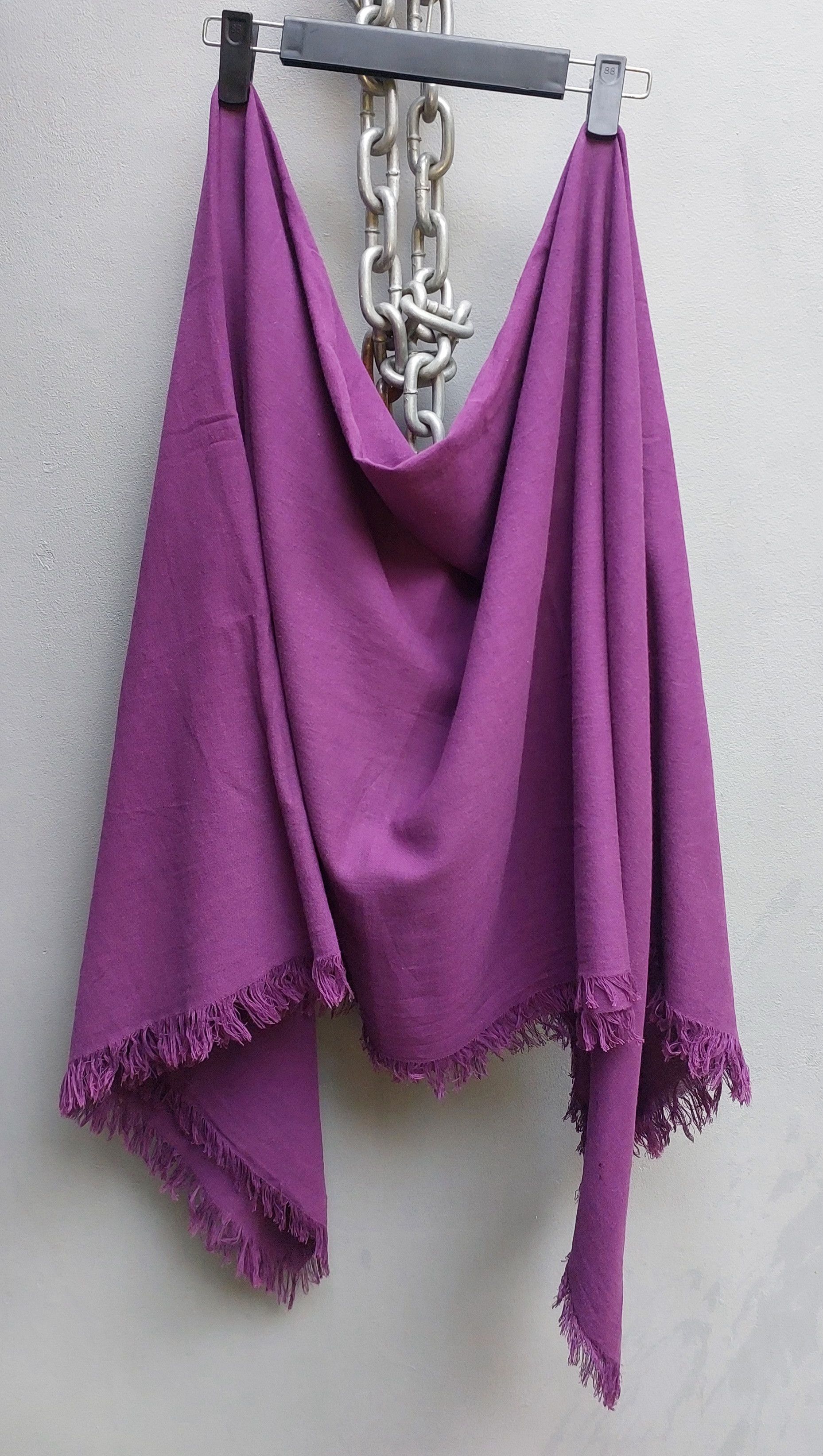 Yohji Yamamoto Y's x Yohji Yamamoto Oversized Cotton Scarf Size ONE SIZE - 3 Thumbnail