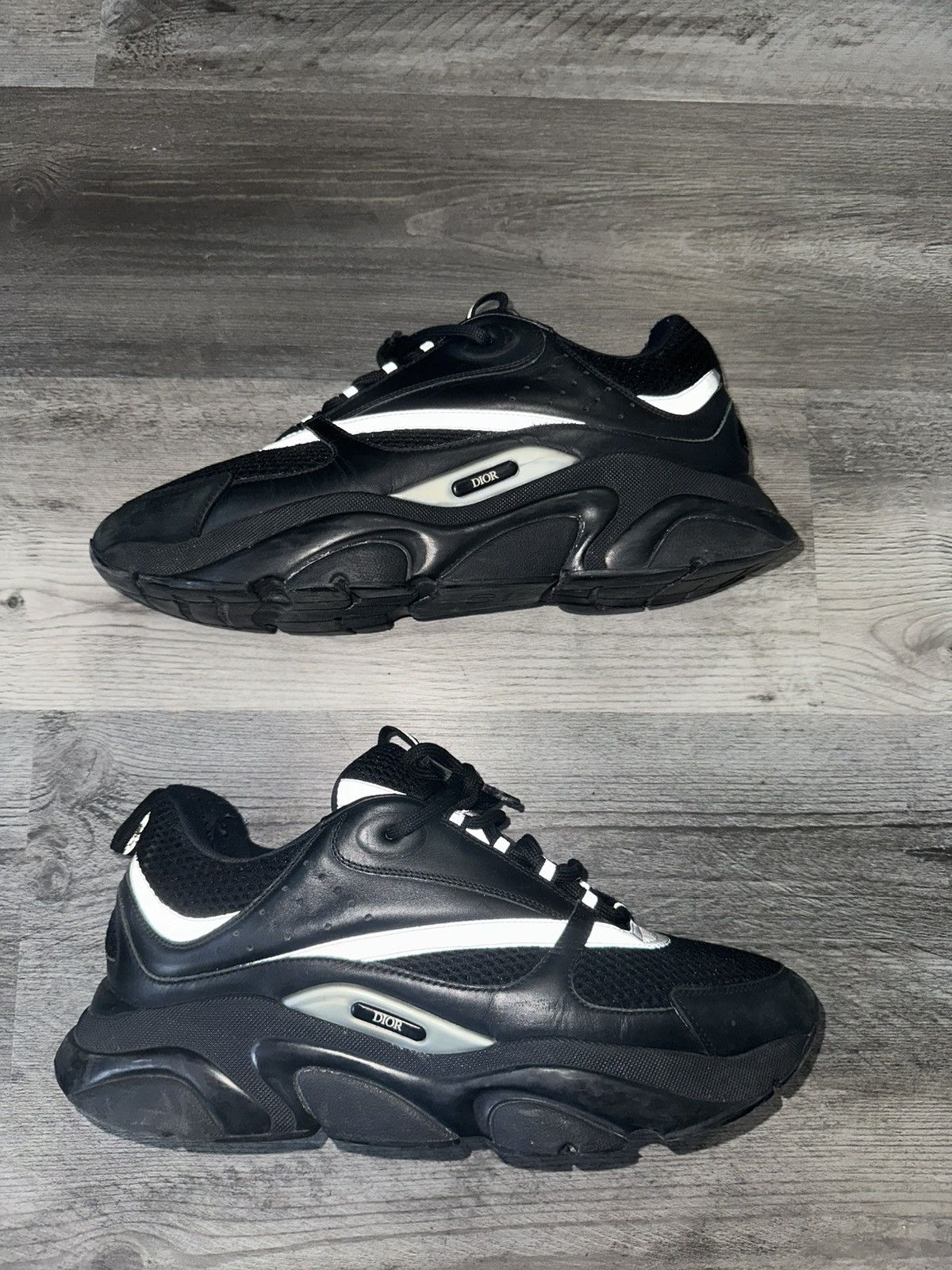 Dior Dior B22 Black/Silver Size US 13 / EU 46 - 3 Thumbnail