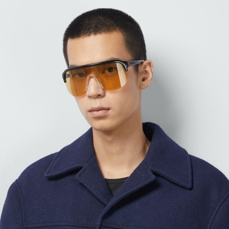 Gucci NEW Gucci GG1645S 005 Unisex Mask Sunglasses GG 1645S Size ONE SIZE - 11 Thumbnail
