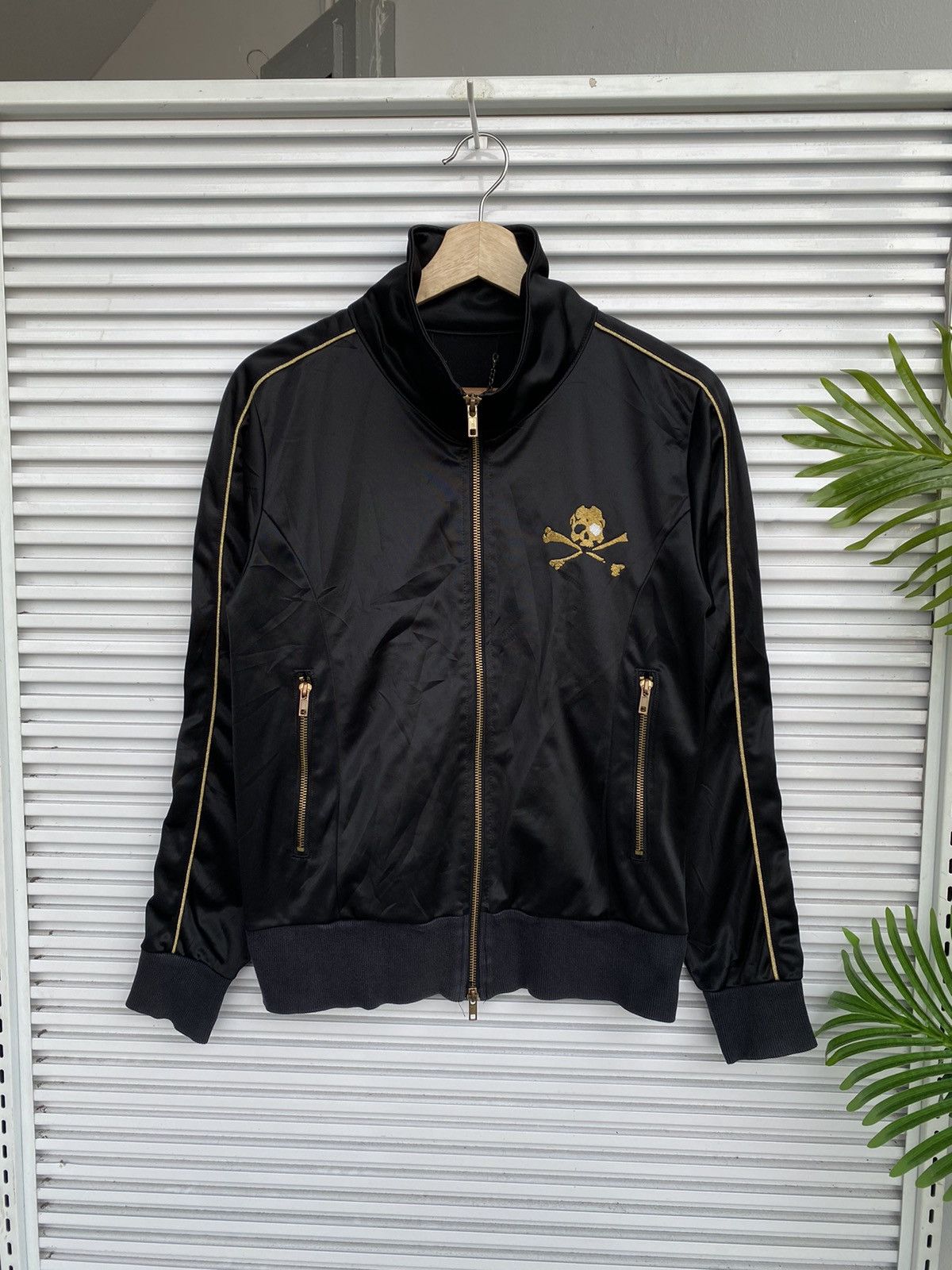 Japanese Brand × Vintage Vintage Skulls Embroidered Jacket / Number Nine Travis Scott Size US S / EU 44-46 / 1 - 2 Thumbnail