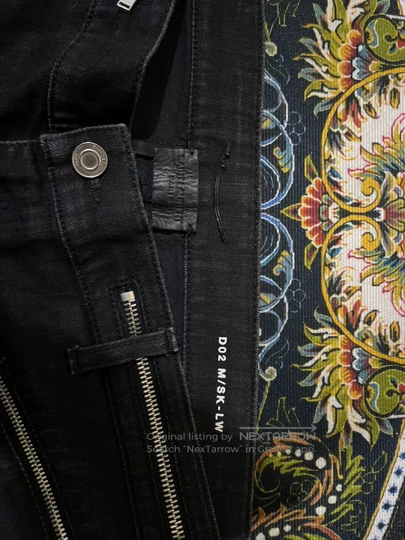 Saint Laurent Paris Saint Laurent Paris Black Five-Zipper Denim Pants Size US 36 / EU 52 - 3 Thumbnail