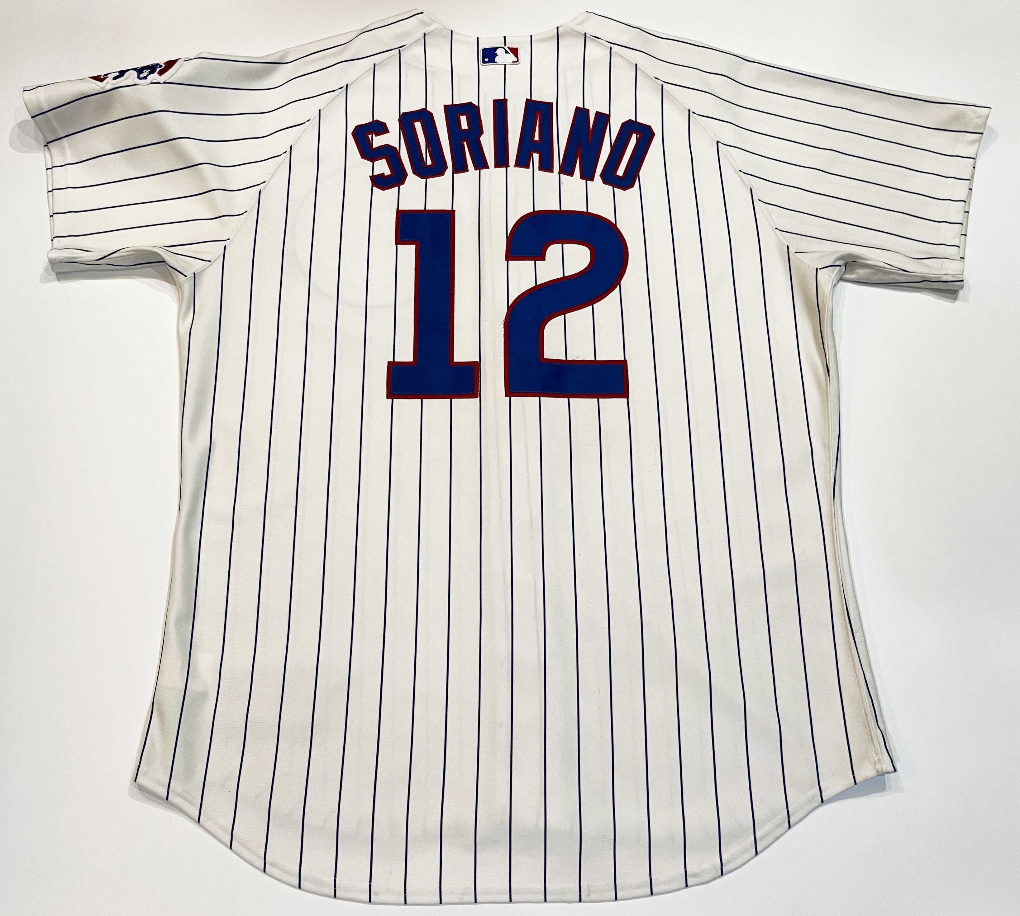 MLB × Majestic Majestic Authentic MLB Chicago Cubs SORIANO #12 Jersey Size US XL / EU 56 / 4 - 4 Thumbnail
