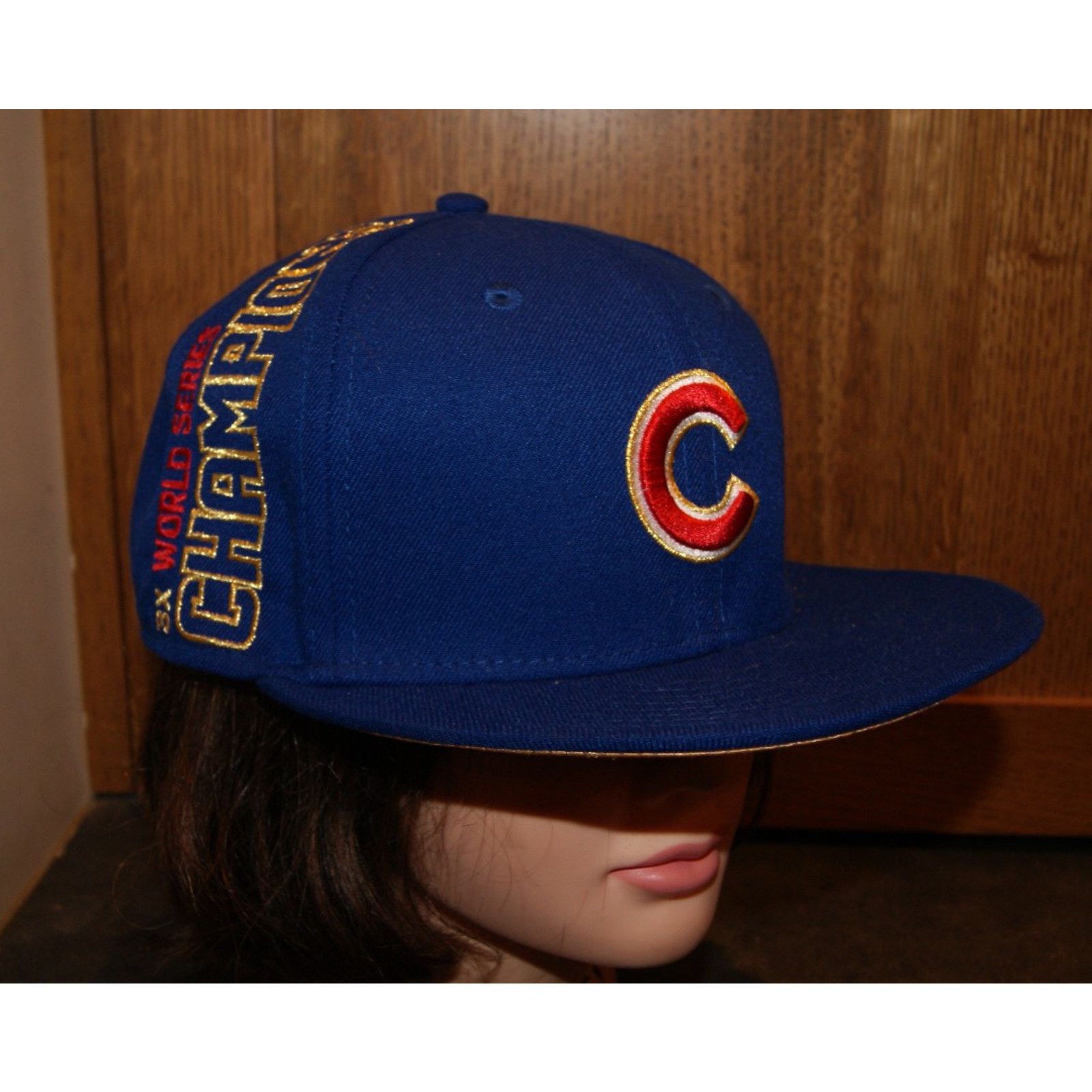 New Era Chicago Cubs World Series Champ New Era Snapback Hat Cap Size ONE SIZE - 1 Thumbnail