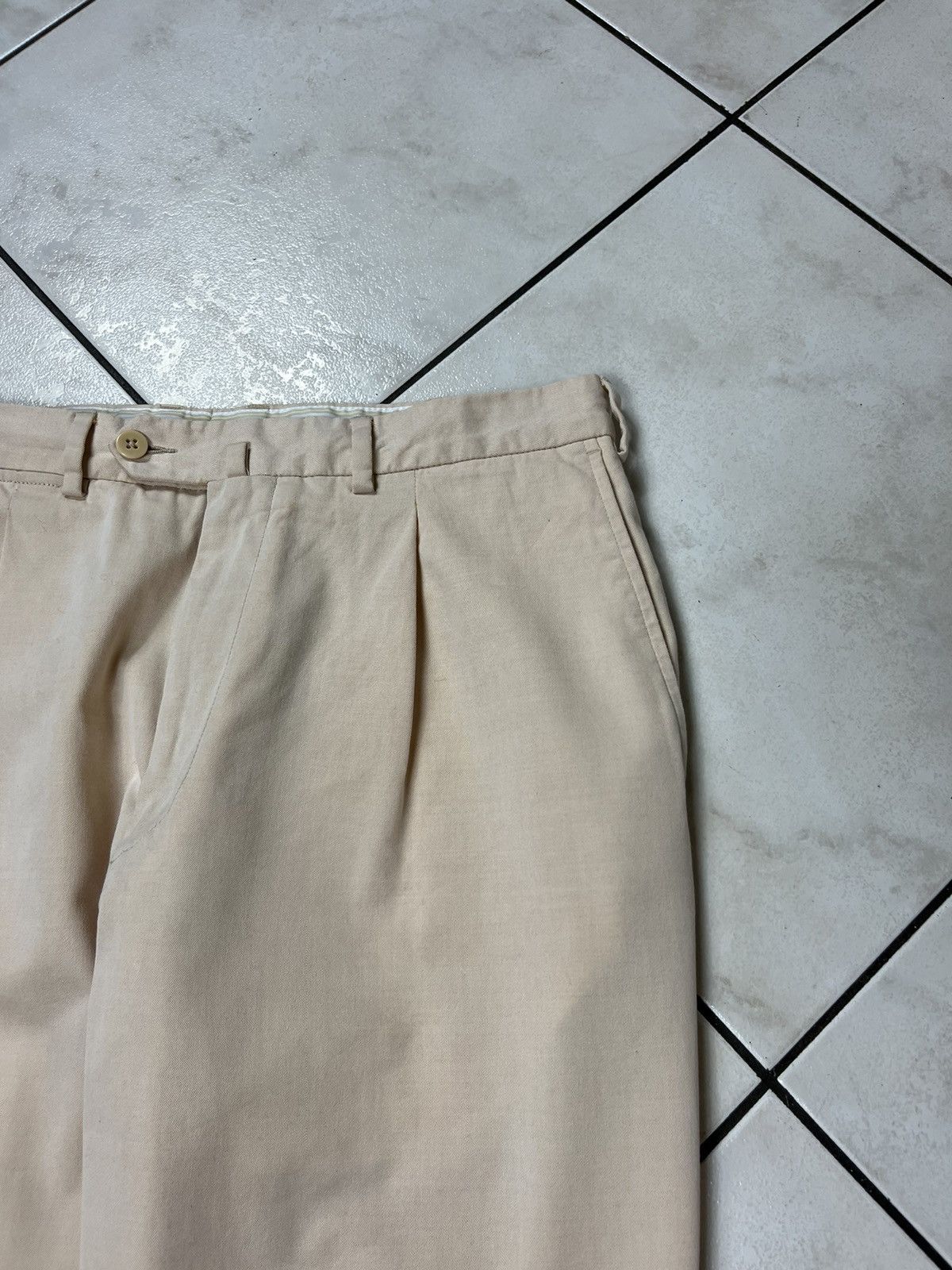 Ermenegildo Zegna Ermenegildo Zegna casual creased pants pleated trousers Size US 34 / EU 50 - 14 Thumbnail