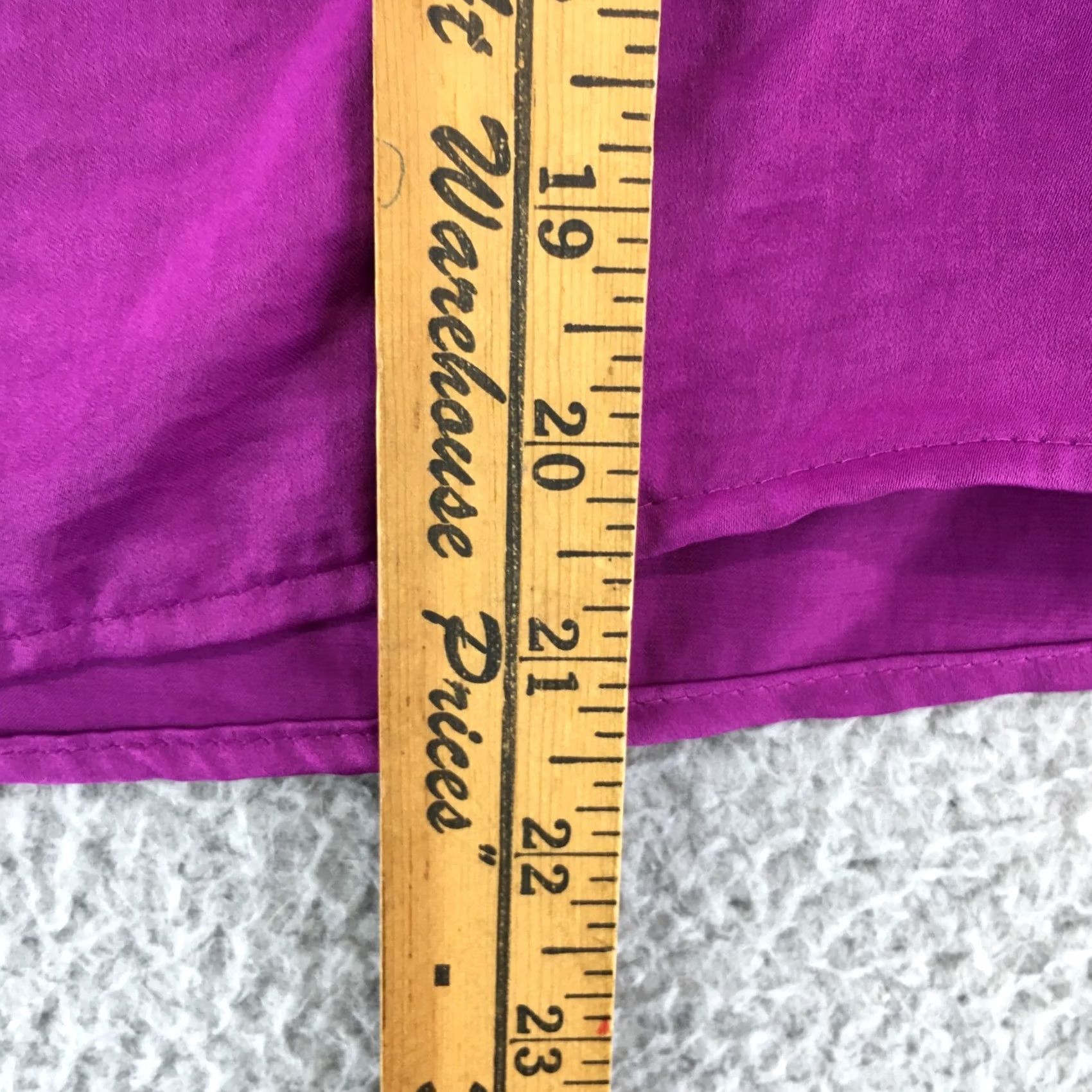 Worthington Worthington Puff Sleeve Blouse Top Womens S Purple 3/4 Sleeve Keyhole Back NWT Casual Basic Shirt Blouse Womens S Purple 3/4 Sleeve Keyhole Back NWT Size S / US 4 / IT 40 - 5 Thumbnail