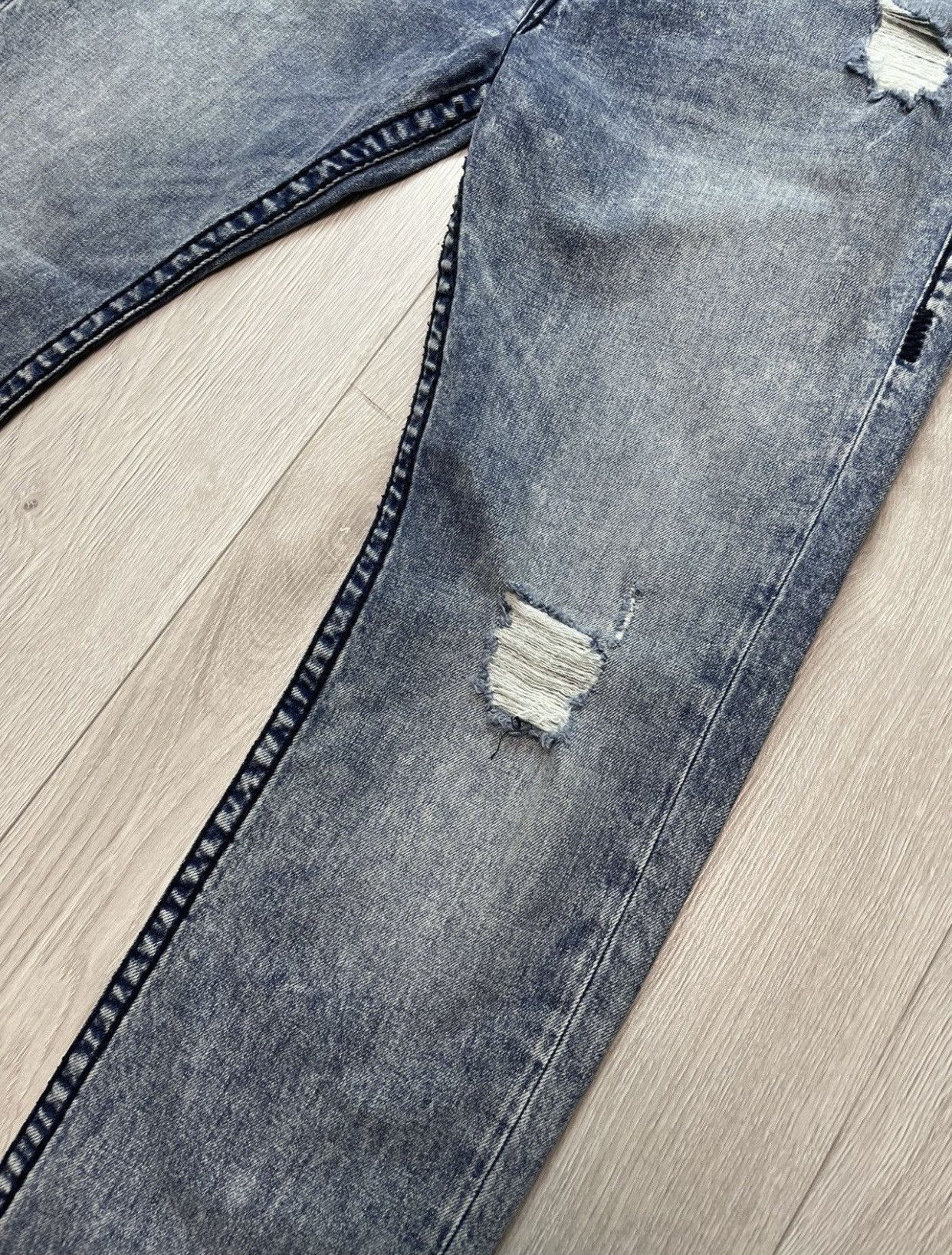 True Religion × Vintage True Religion Cool Distressed Vintage Jeans Size US 36 / EU 52 - 8 Thumbnail