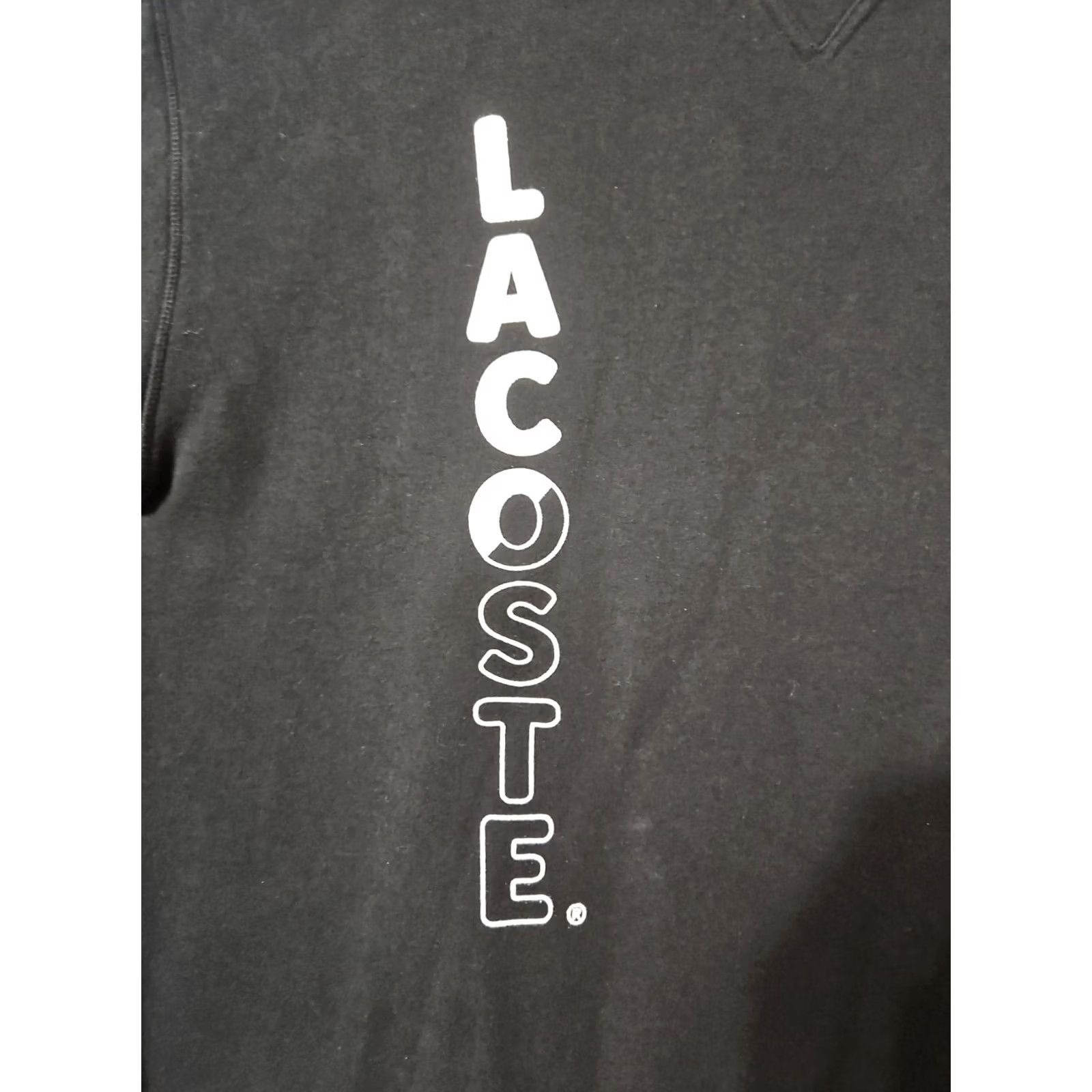 Lacoste VINTAGE Lacoste Sweater Men Crew Neck Pullover 90s Black Size M Cotton Blend Golf Walking 90s Mens Size US M / EU 48-50 / 2 - 4 Thumbnail
