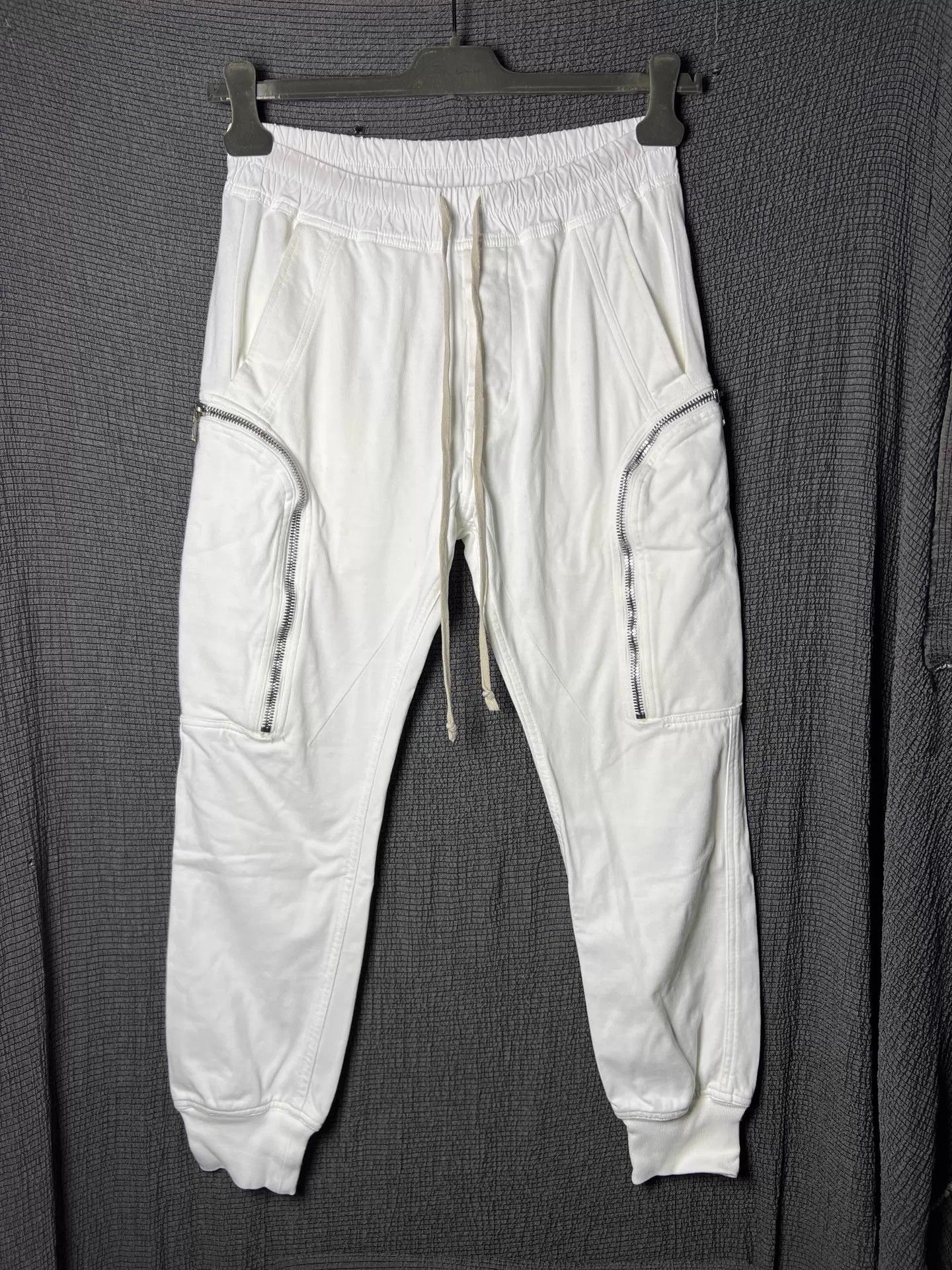 Rick Owens Rick Owens 20ss Chalk White Cargo Pants 48 IT Size US 32 / EU 48 - 1 Thumbnail