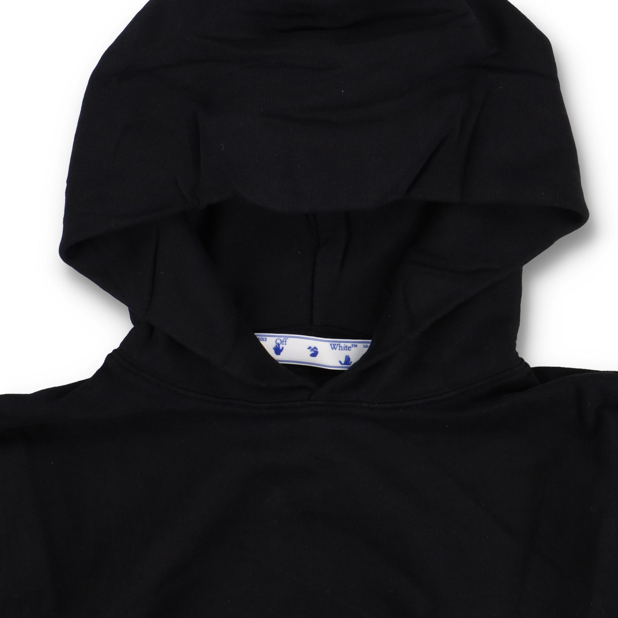Off-White 1 of 1 Inside-Out Seam Diagonals Sleeve Hoodie Size US S / EU 44-46 / 1 - 2 Thumbnail