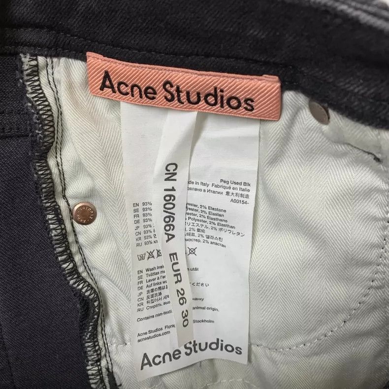 Acne Studios acne studios Leather jeans 2504-Nextarrow Size US 30 / EU 46 - 3 Thumbnail