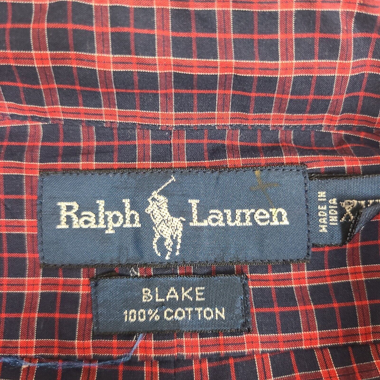 Polo Ralph Lauren Polo Ralph Lauren Blake Fit Red and Purple Plaid Button Down Size US XXL / EU 58 / 5 - 3 Thumbnail