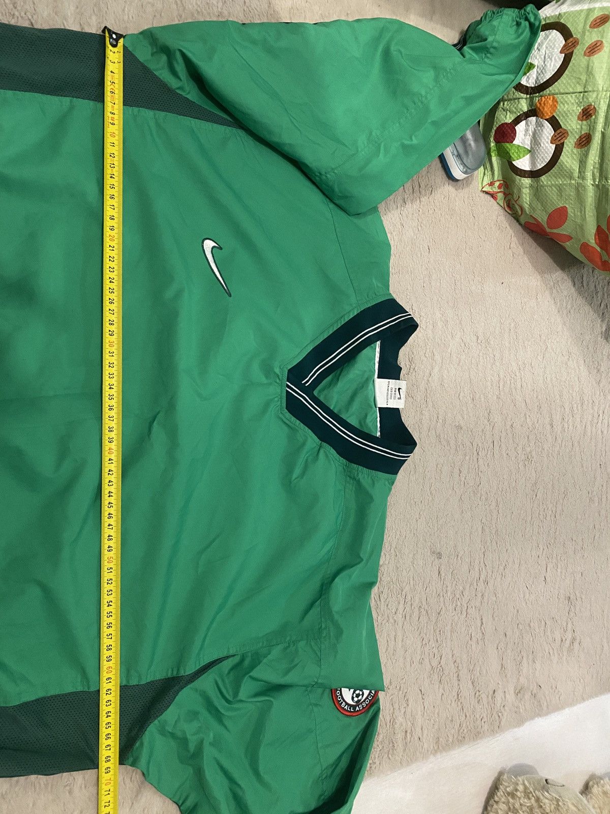 Nike Vintage nike nigeria big logo ultra rare jacket Size US L / EU 52-54 / 3 - 24 Thumbnail