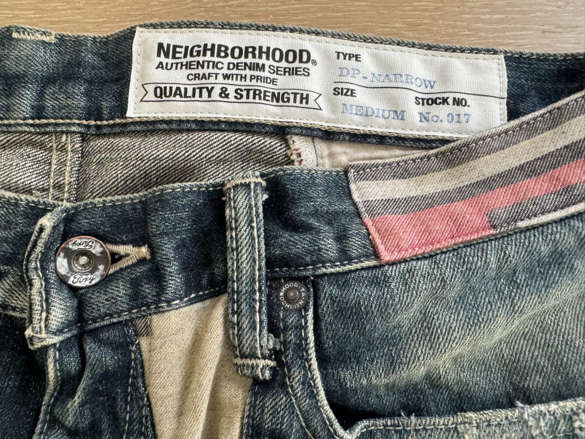 Neighborhood NEIGHBORHOOD DP Split Savage Narrow 14oz Jeans Denim Size US 32 / EU 48 - 5 Thumbnail