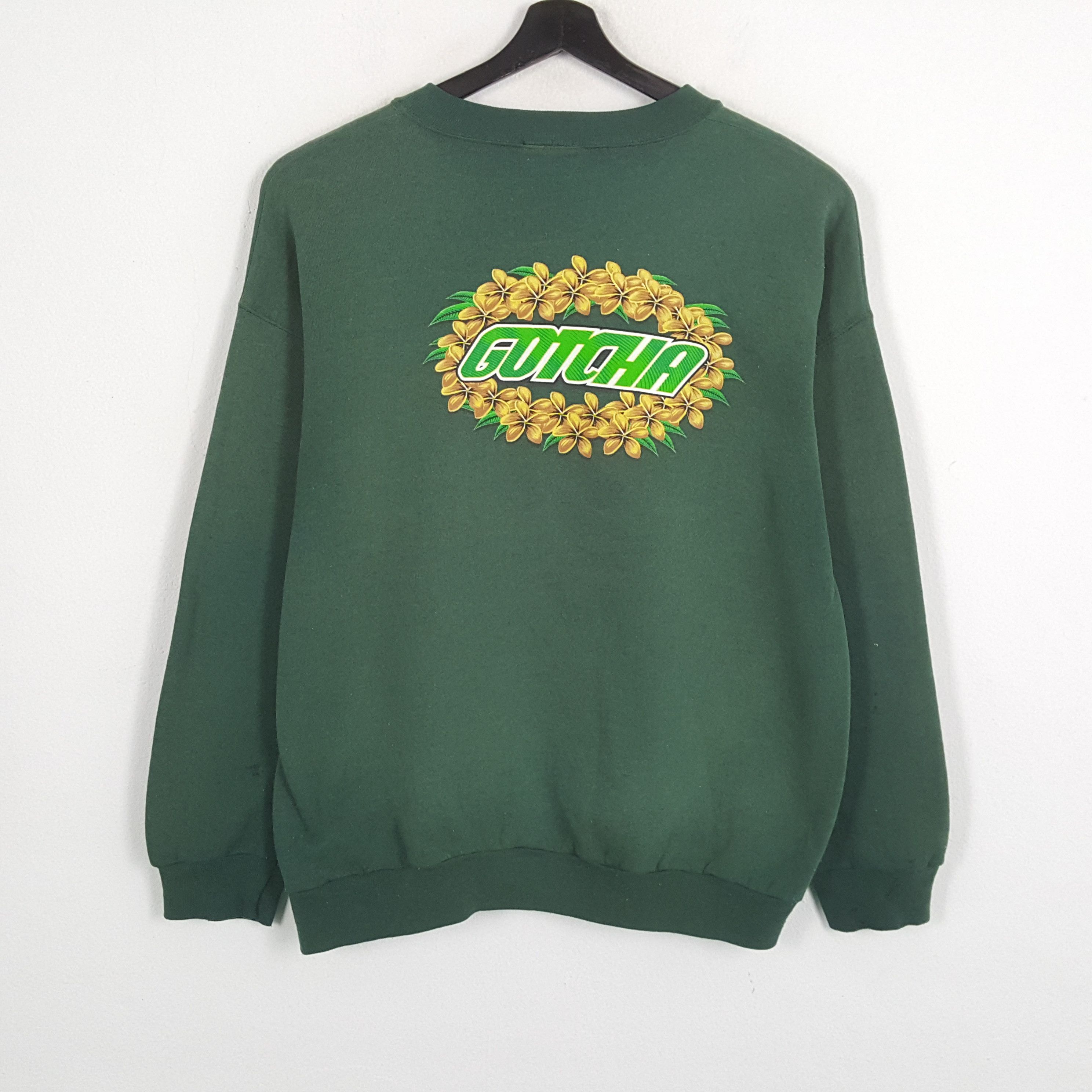 Gotcha × Vintage GOTCHA Surfing Style Sweatshirt Size US XL / EU 56 / 4 - 1 Thumbnail