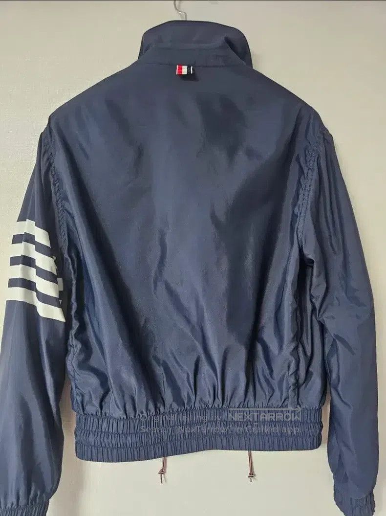 Thom Browne Thom Browne Four-stripe zip-up sweatshirt Size US L / EU 52-54 / 3 - 5 Thumbnail