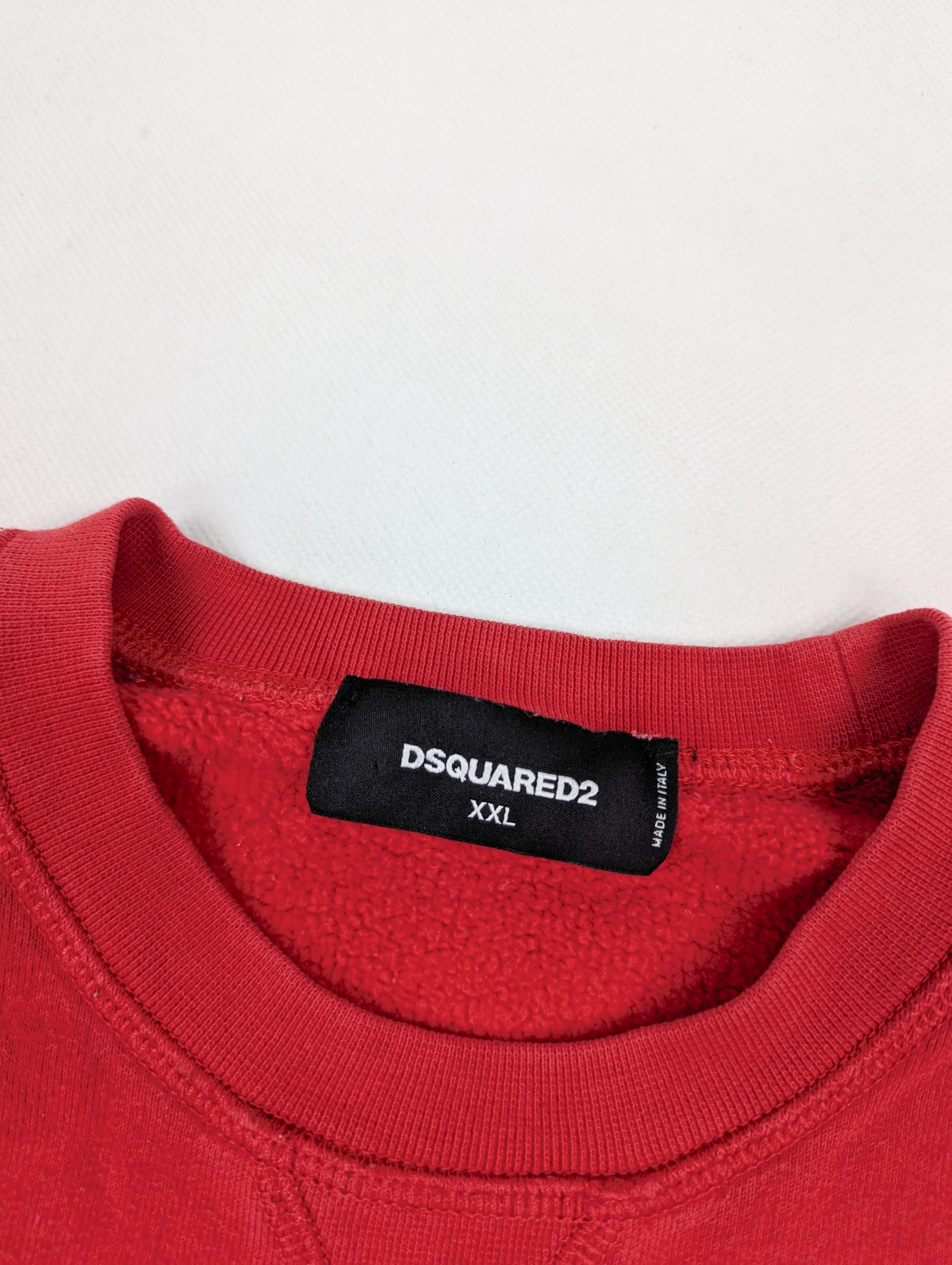 Dsquared2 Dsquared2 red sweatshirt XXL Size US XXL / EU 58 / 5 - 3 Thumbnail