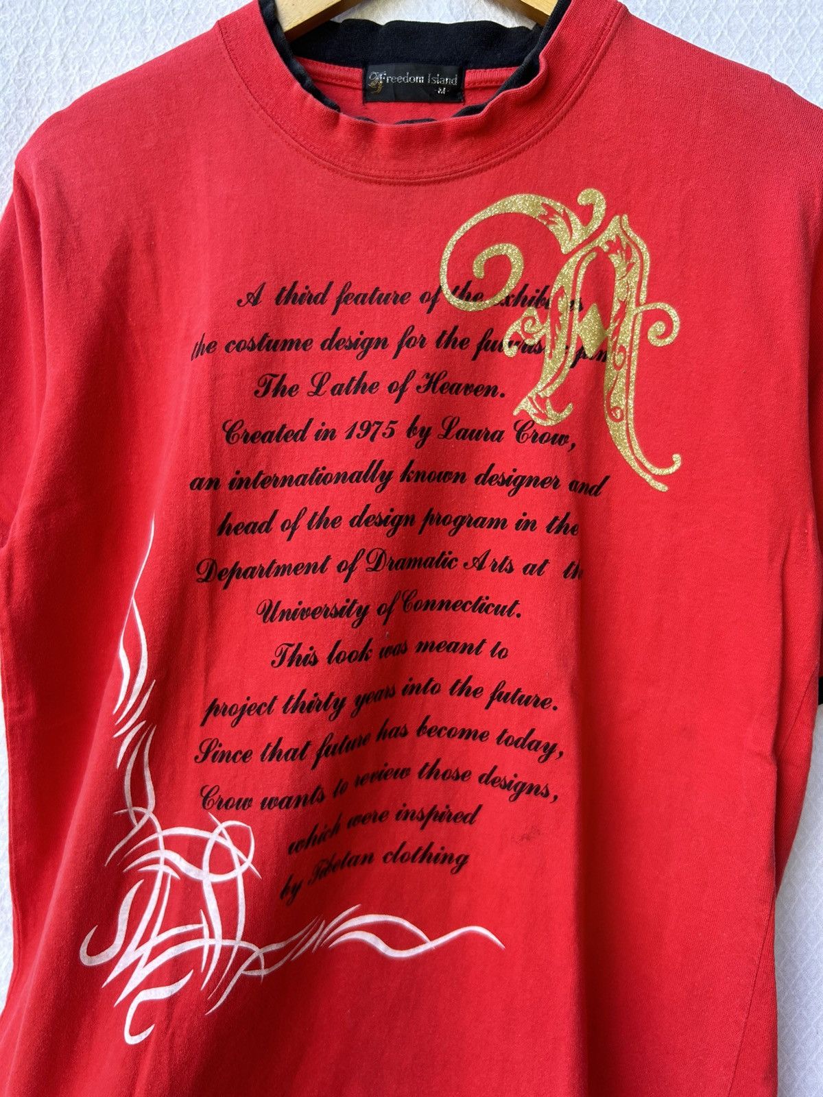 Isamu Katayama Backlash × Japanese Brand Freedom Island japanese poem double collar shirt Size US M / EU 48-50 / 2 - 2 Thumbnail