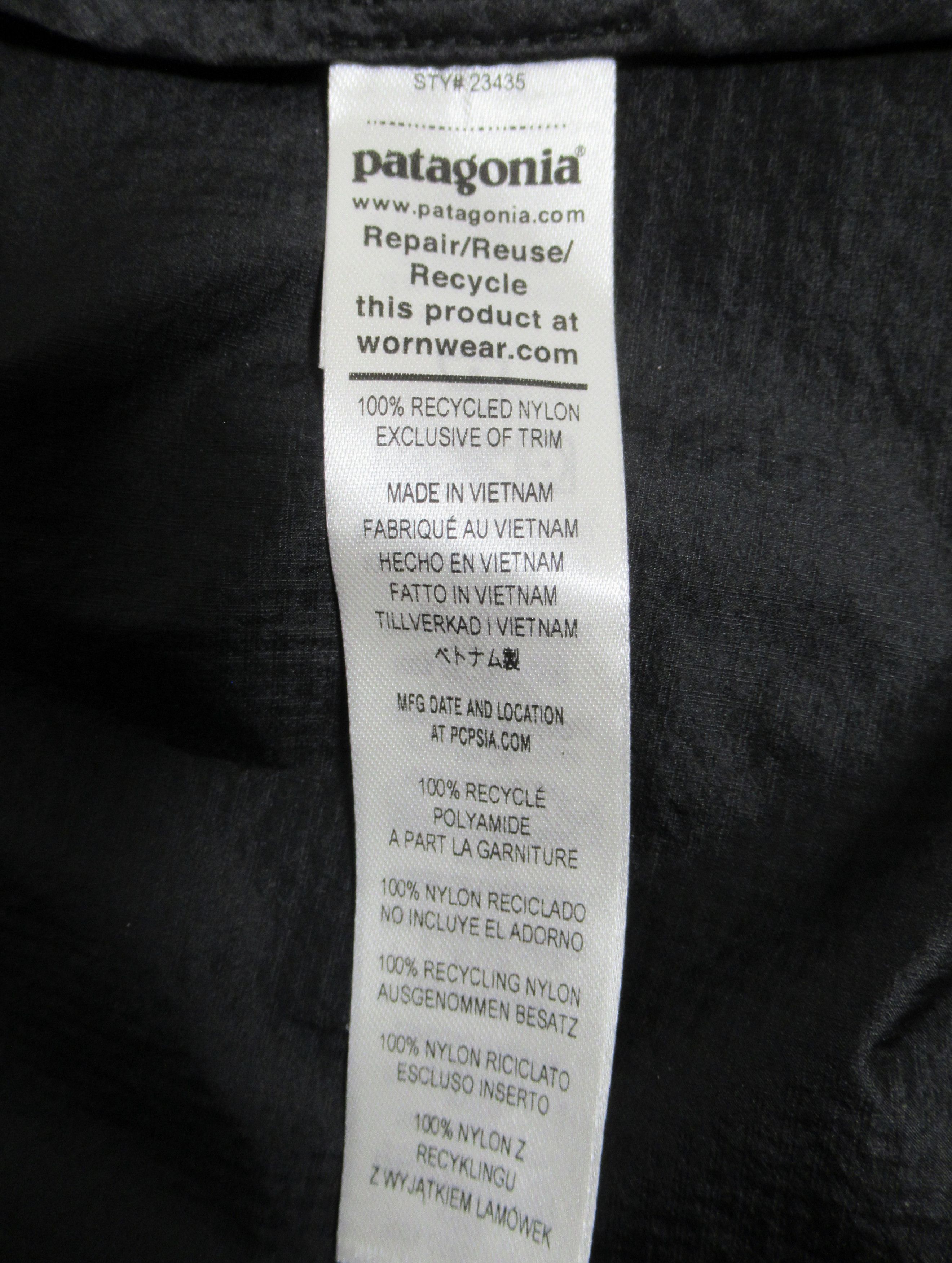 Patagonia Patagonia Houdini® Stash 1/2-Zip Pullover BLK 23435SP24 Size S / US 4 / IT 40 - 10 Thumbnail