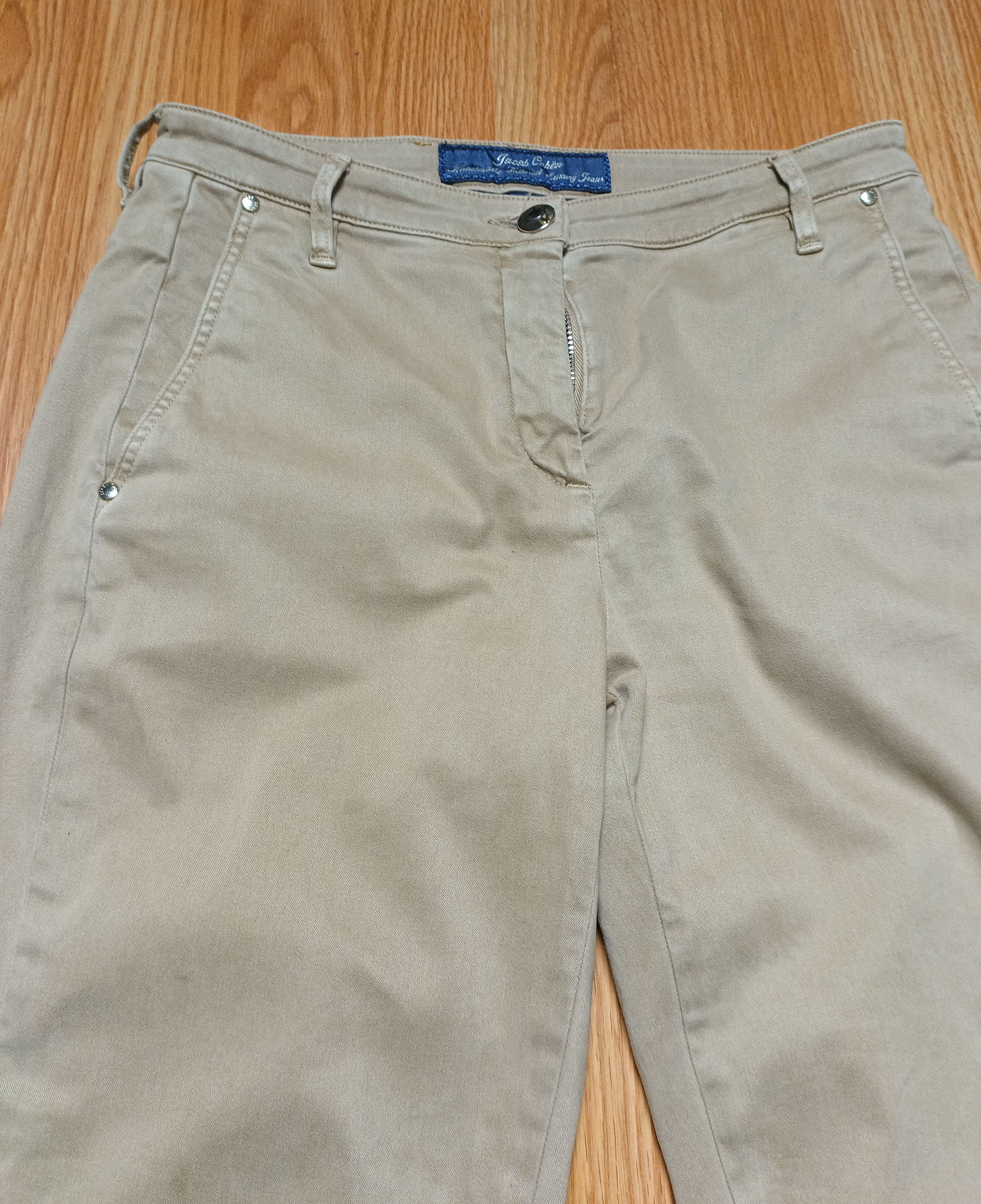 Jacob Cohen Jacob Cohen Beige Jeans Trousers Women Size 28 Size 28" / US 6 / IT 42 - 8 Thumbnail