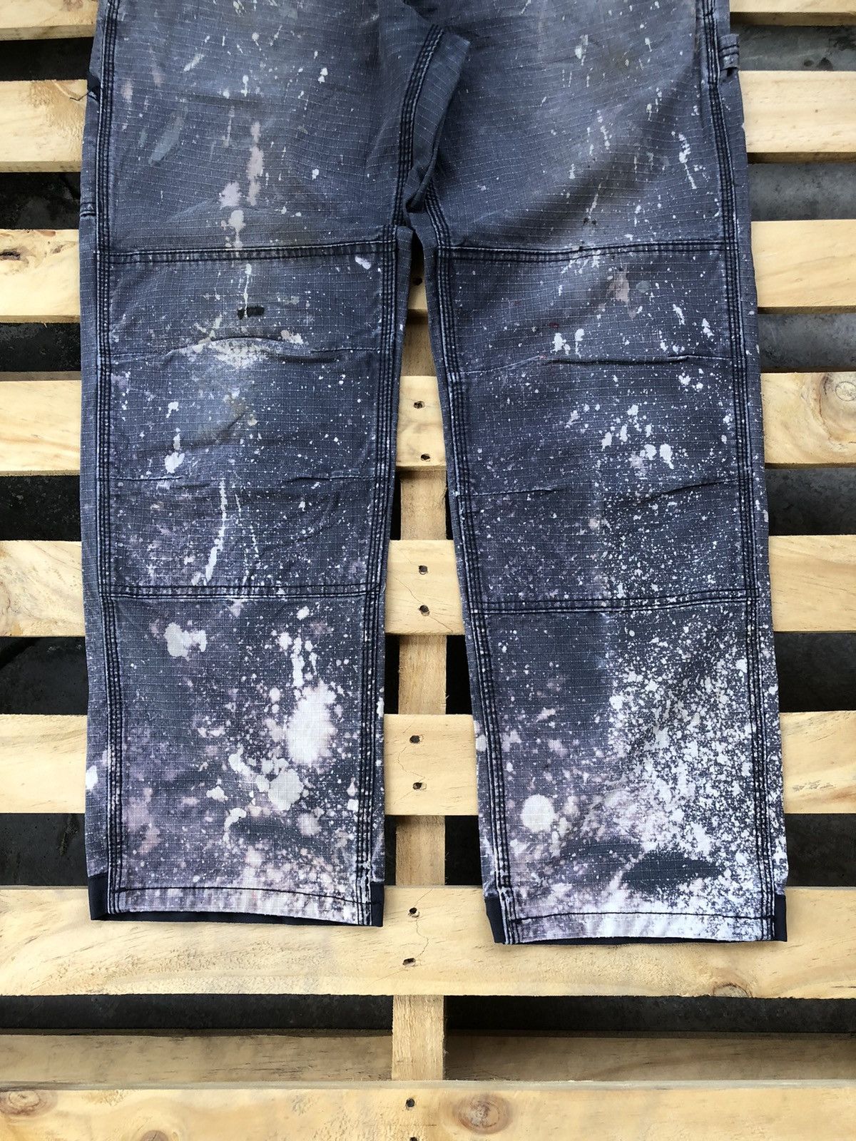 Carhartt × Japanese Brand × Vintage Vintage Ridgecut Toughwear Acid Wash Carpenter Pants Size US 34 / EU 50 - 8 Thumbnail