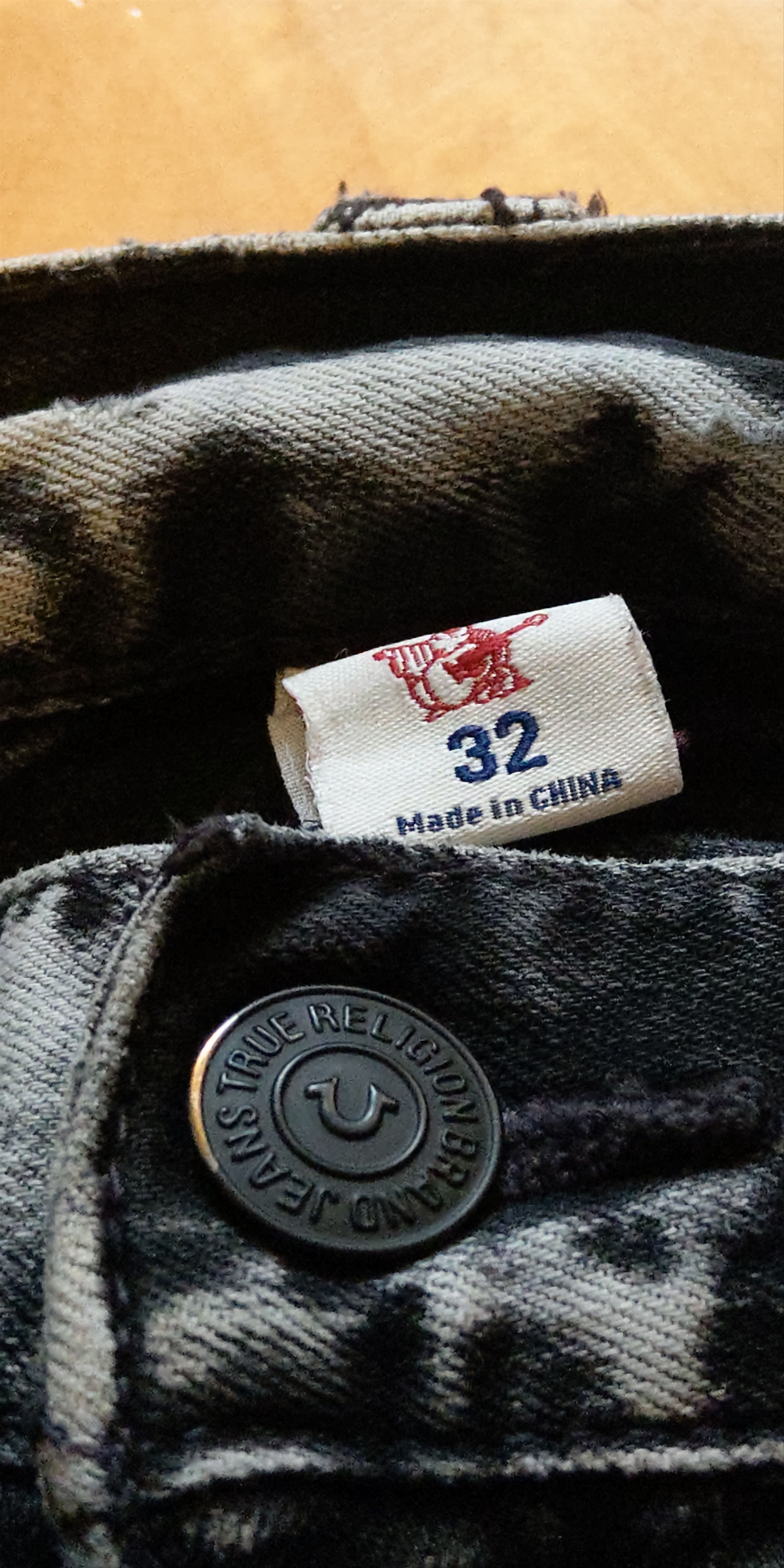 True Religion Rare 'Slim Moto' Pants True Religion Denim Goth alt Rage Neo Size US 32 / EU 48 - 9 Thumbnail