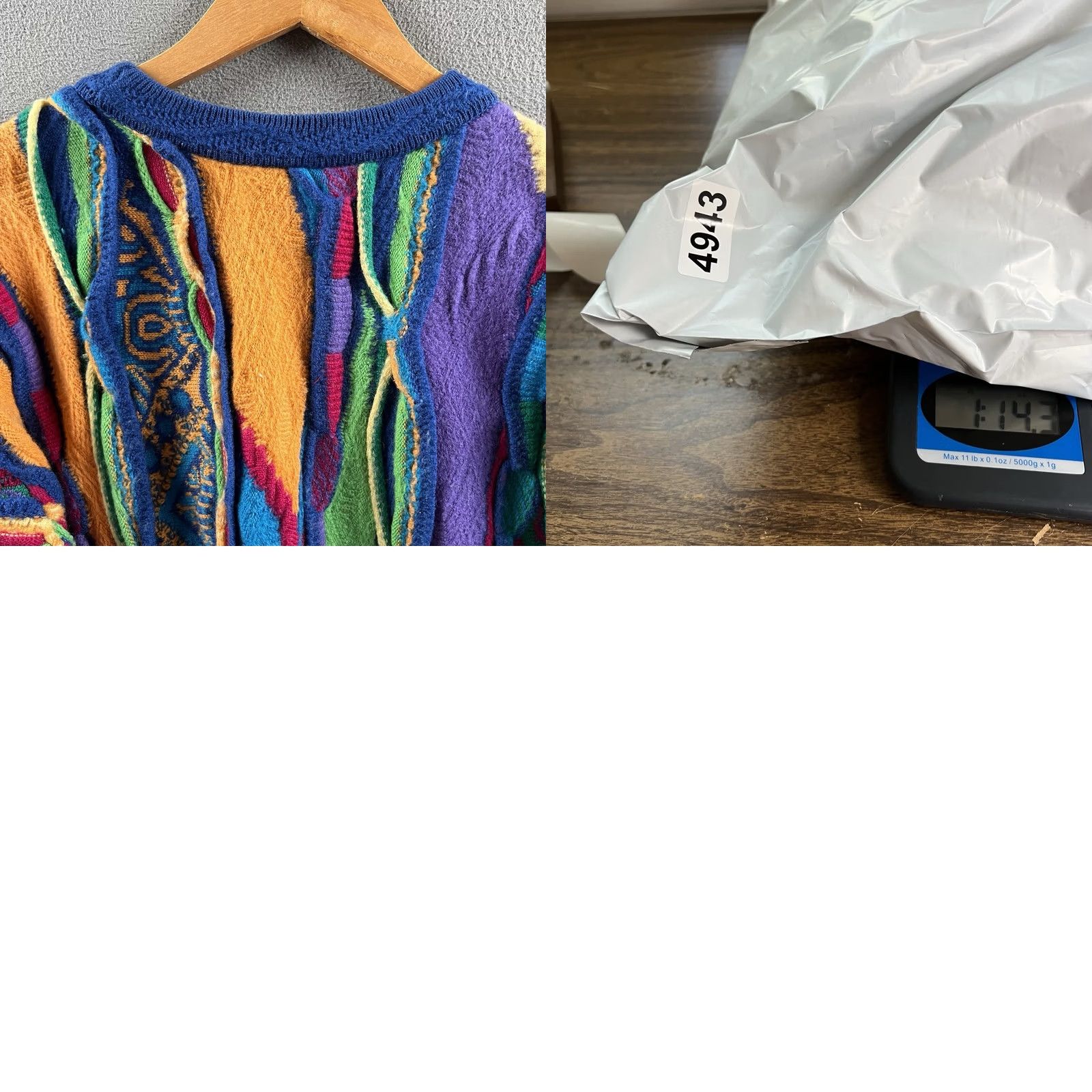 Coogi VINTAGE Coogi Sweater Mens Large 3D Knit Australia Notorious