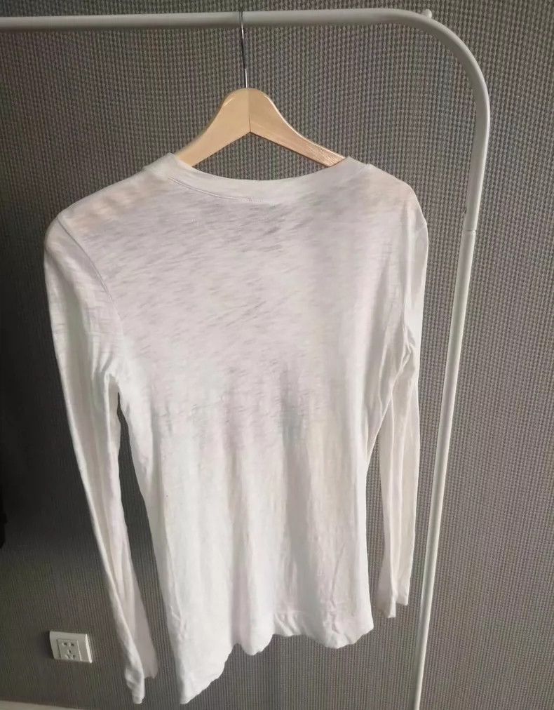Vivienne Westwood Vivienne Westwood White long-sleeved T-shirt Size S / US 4 / IT 40 - 3 Thumbnail