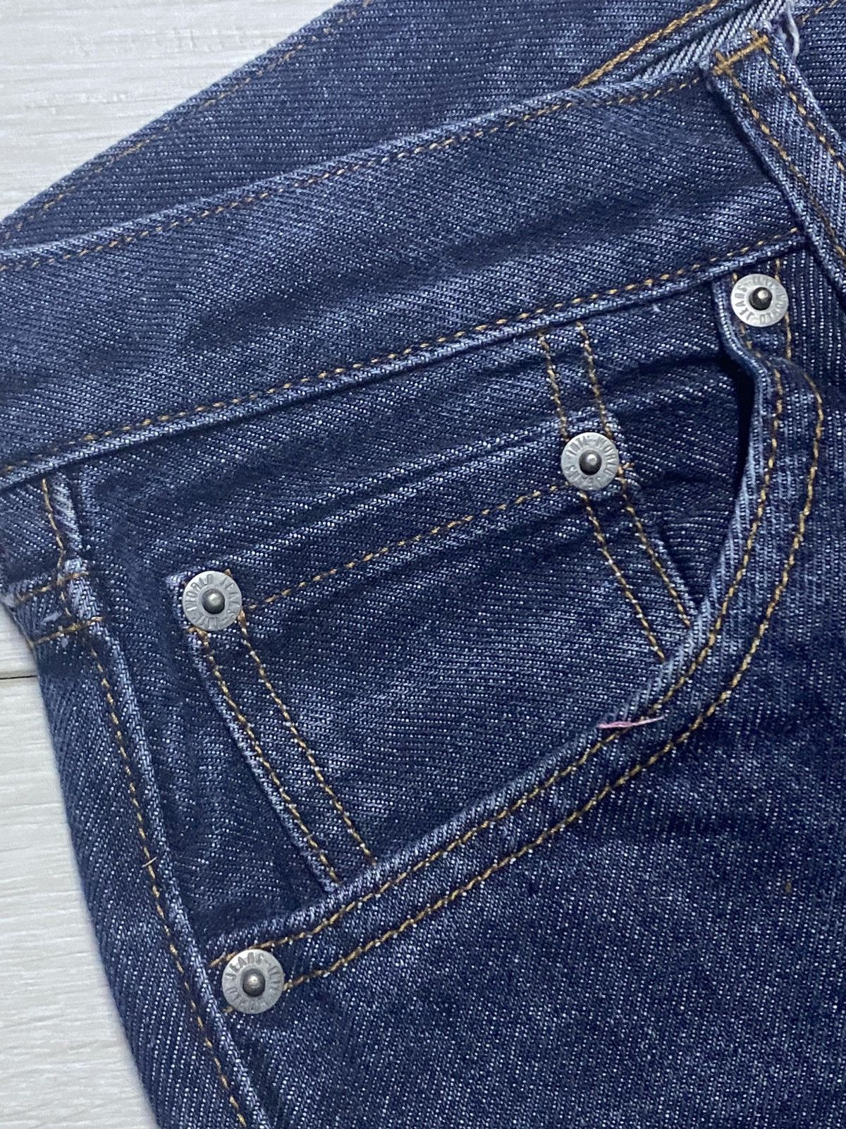 GU × Undercover Vintage Gu Denim Slim Fit Skinny Jeans Size US 30 / EU 46 - 7 Thumbnail