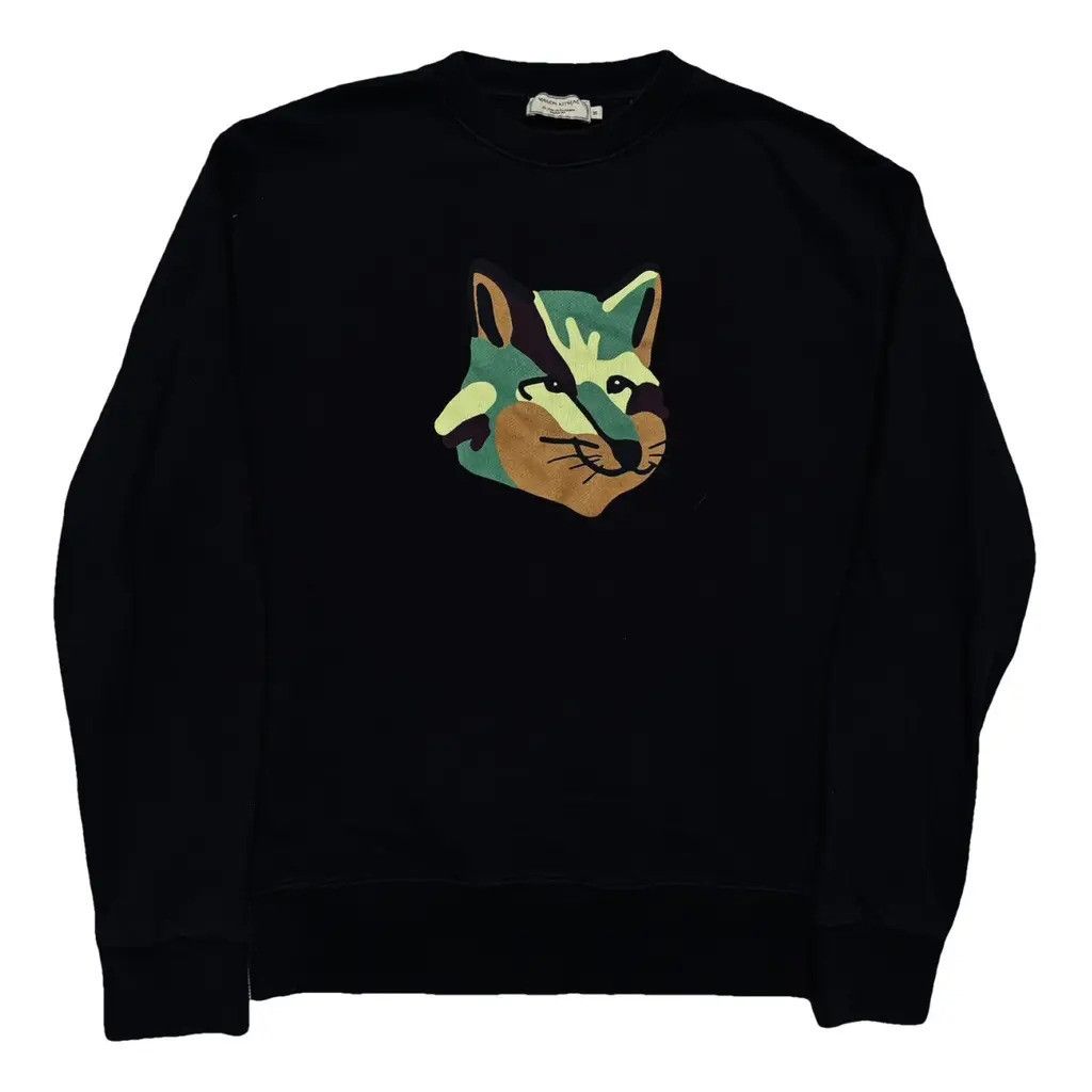 Maison Kitsune Maison Kitsune Sweatshirt Black Size M Size US M / EU 48-50 / 2 - 1 Thumbnail